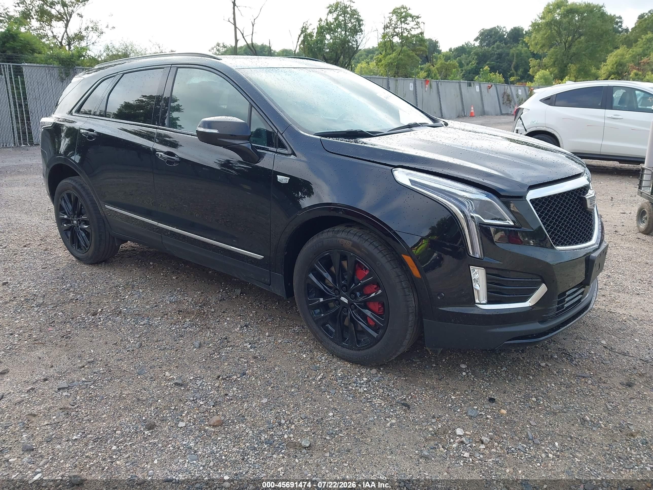 2024 Cadillac XT5 VIN 1GYKNGRS7RZ705694 IAAI salvage auction — Rear End, Salvage (Idaho), sold $9,300 on 2026-09-19 (photo 1)