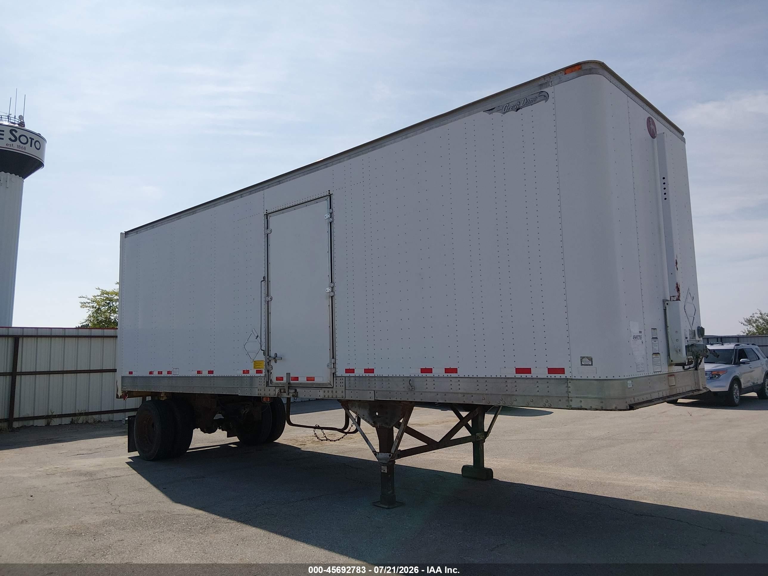 2007 Great Dane Trailers 7311la VIN 1GRAA60147B706468 IAAI salvage auction — Normal Wear, Sf97 (Iowa), sold $50 on 2026-09-16 (photo 1)