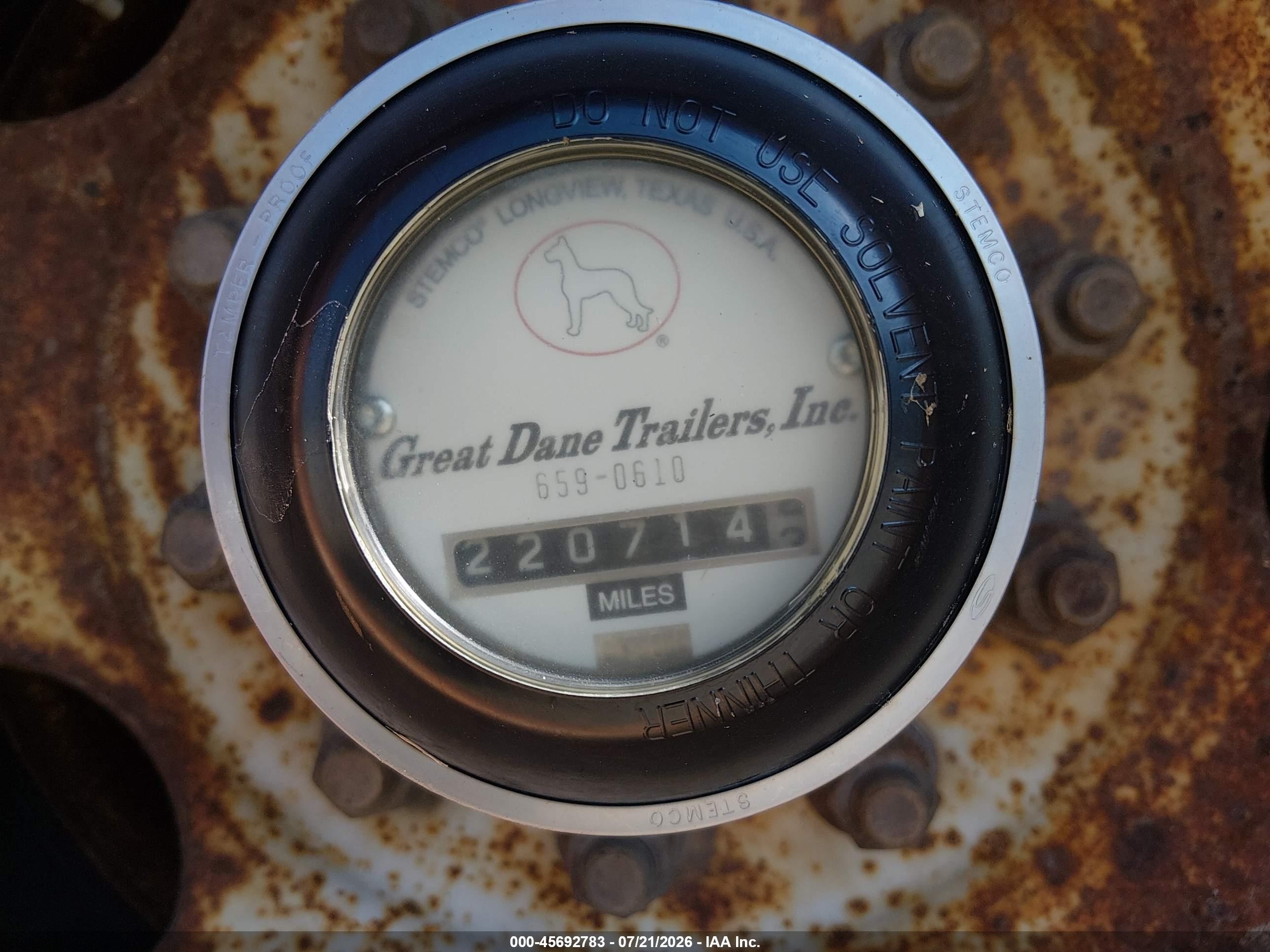 2007 Great Dane Trailers 7311la VIN 1GRAA60147B706468 IAAI salvage auction — Normal Wear, Sf97 (Iowa), sold $50 on 2026-09-16 (photo 7)