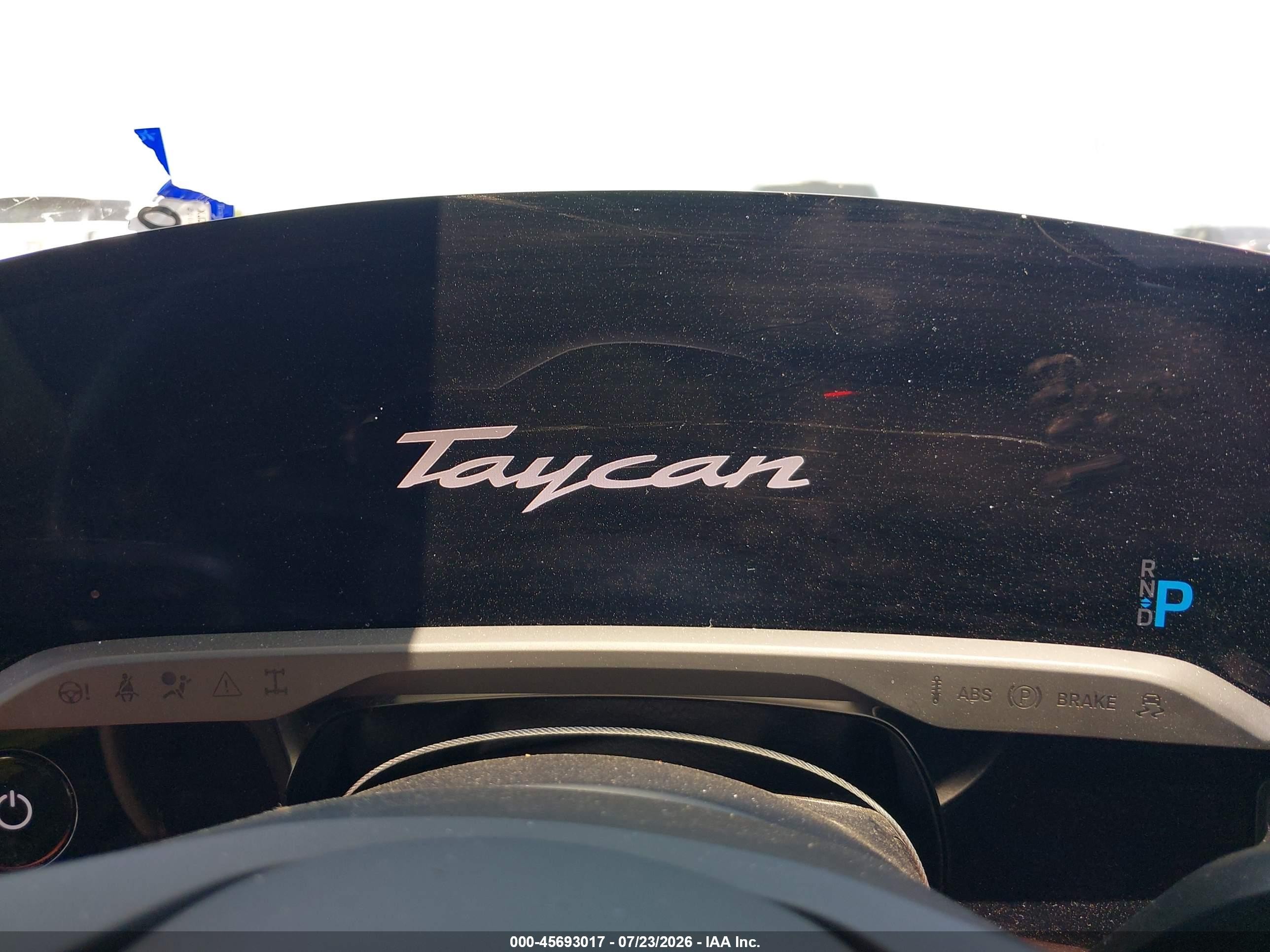 2022 Porsche Taycan VIN WP0AA2Y13NSA11065 IAAI salvage auction — Front End, Salvage (Texas), sold $20,600 on 2026-09-07 (photo 7)