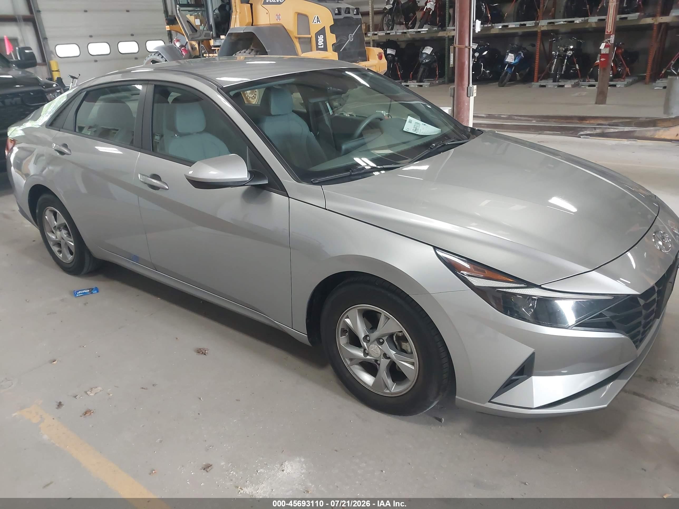 2021 Hyundai Elantra VIN 5NPLL4AG0MH047819 — IAAI salvage auction photo