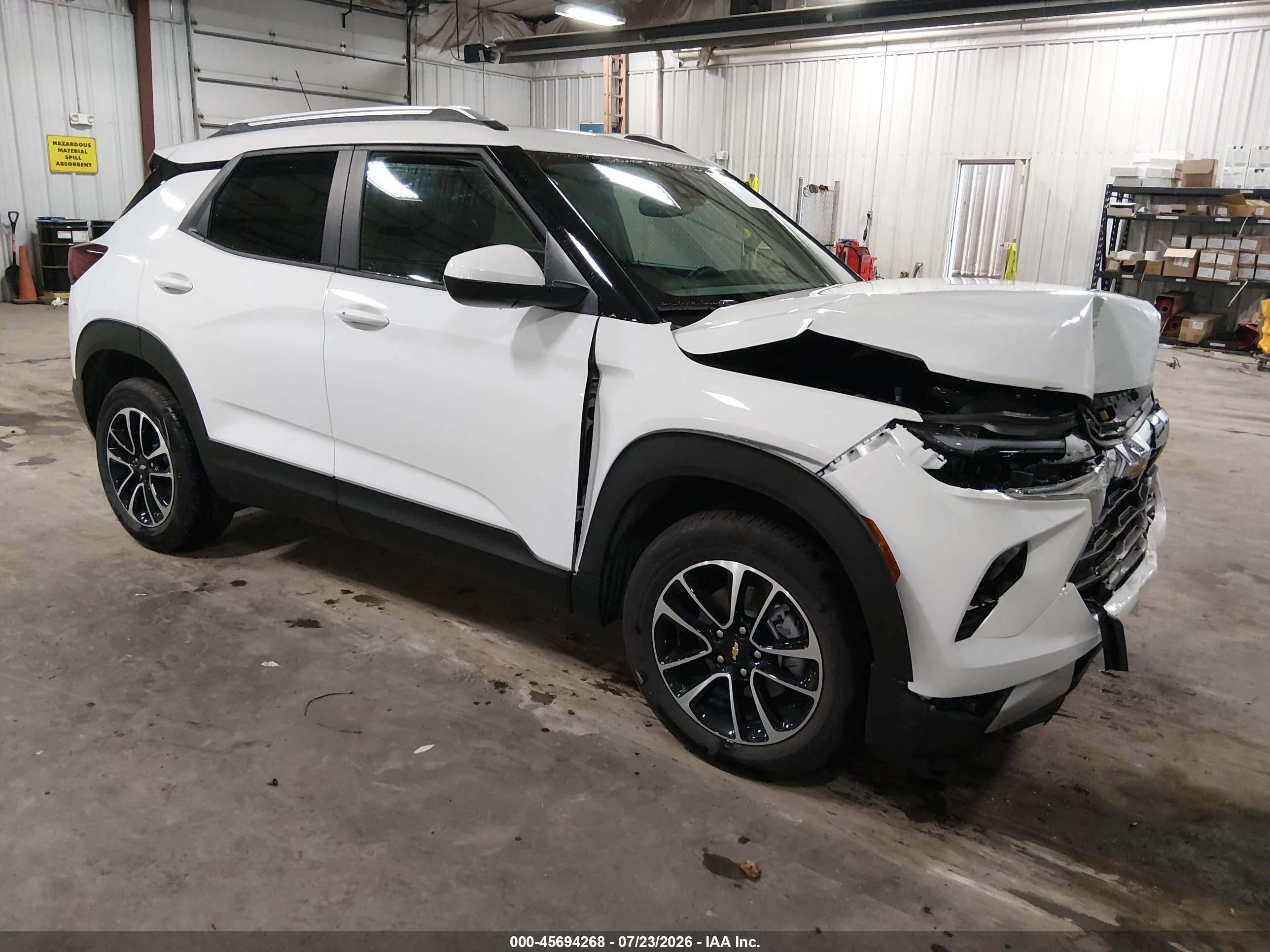 2026 Chevrolet Trailblazer VIN KL79MRSL8TB100800 — IAAI salvage auction photo