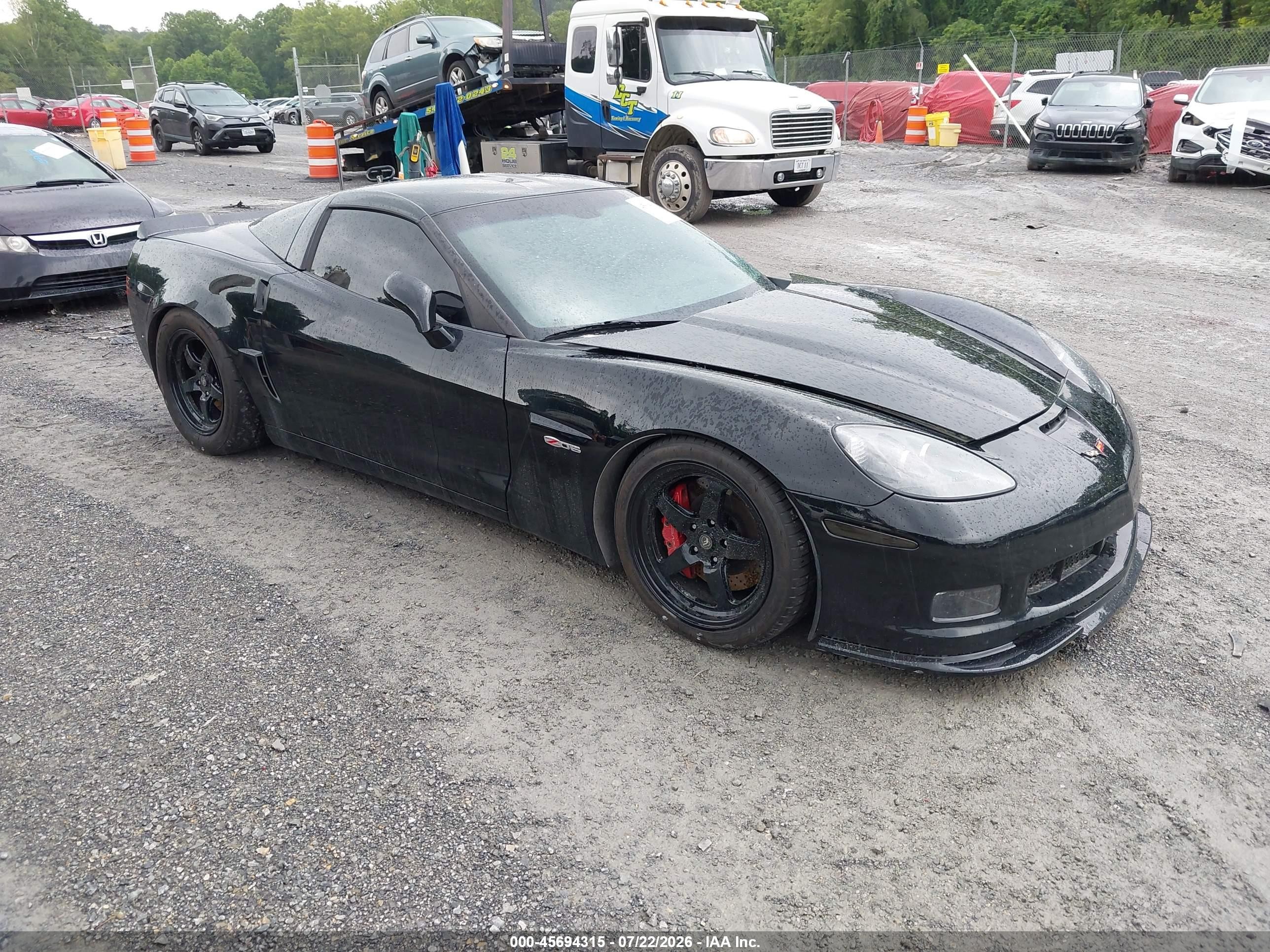 2008 Chevrolet Corvette VIN 1G1YY26E785125983 — IAAI salvage auction photo