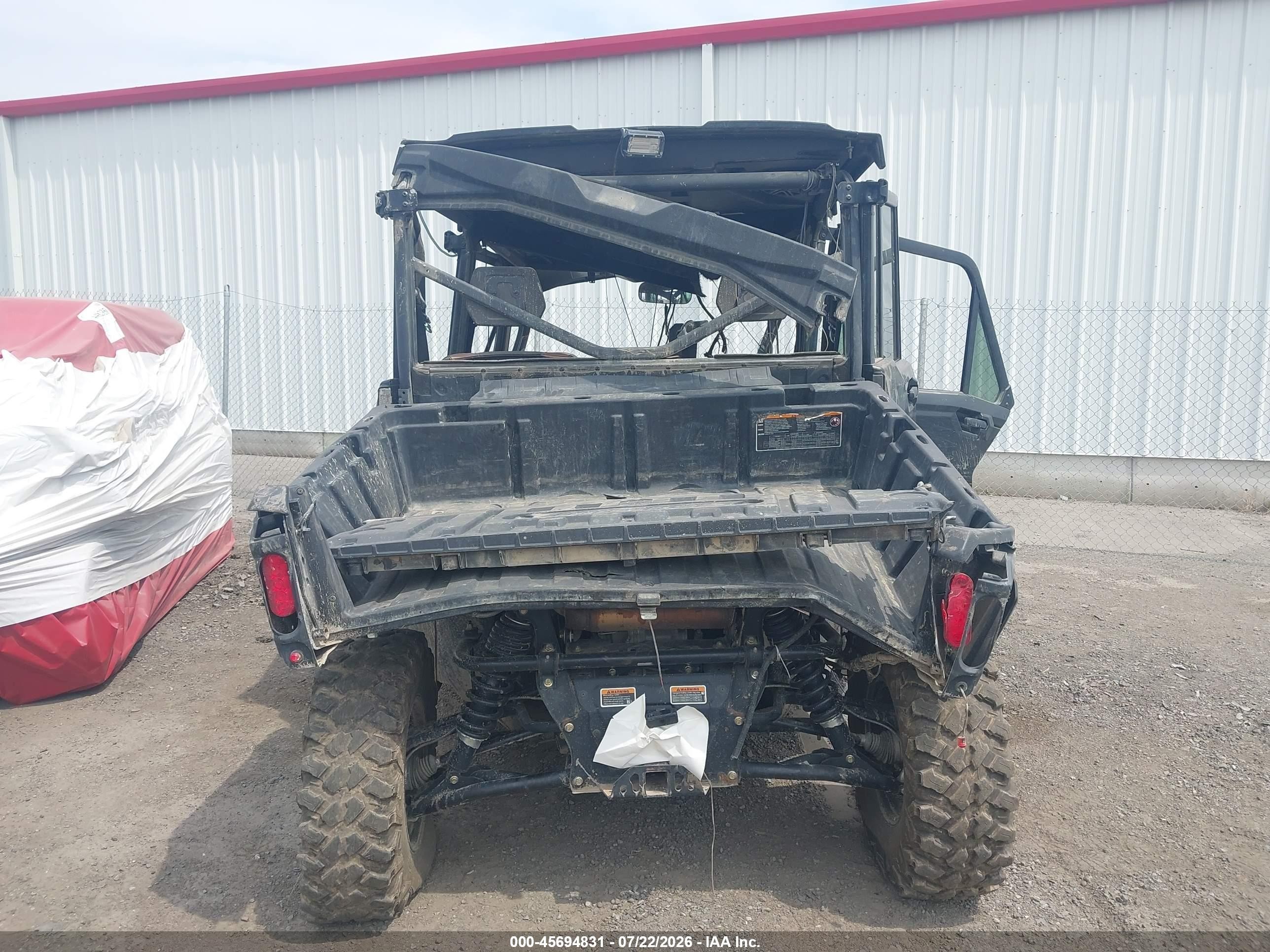 2024 Can-am/ brp Traxter VIN 3JBUUAX45RK002968 IAAI salvage auction — Rollover, Salvage (Idaho), sold $3,200 on 2026-09-09 (photo 6)