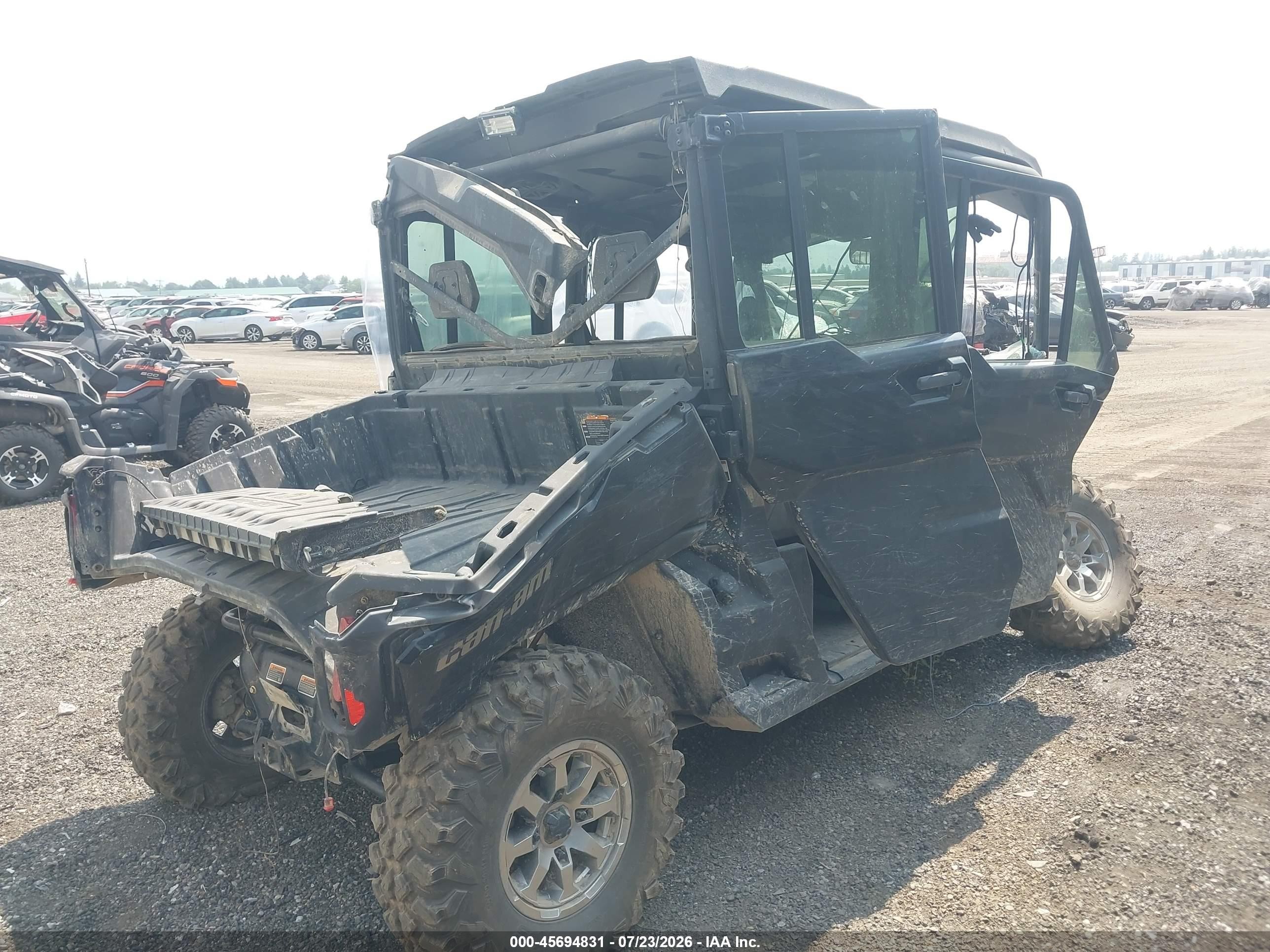 2024 Can-am/ brp Traxter VIN 3JBUUAX45RK002968 IAAI salvage auction — Rollover, Salvage (Idaho), sold $3,200 on 2026-09-09 (photo 4)