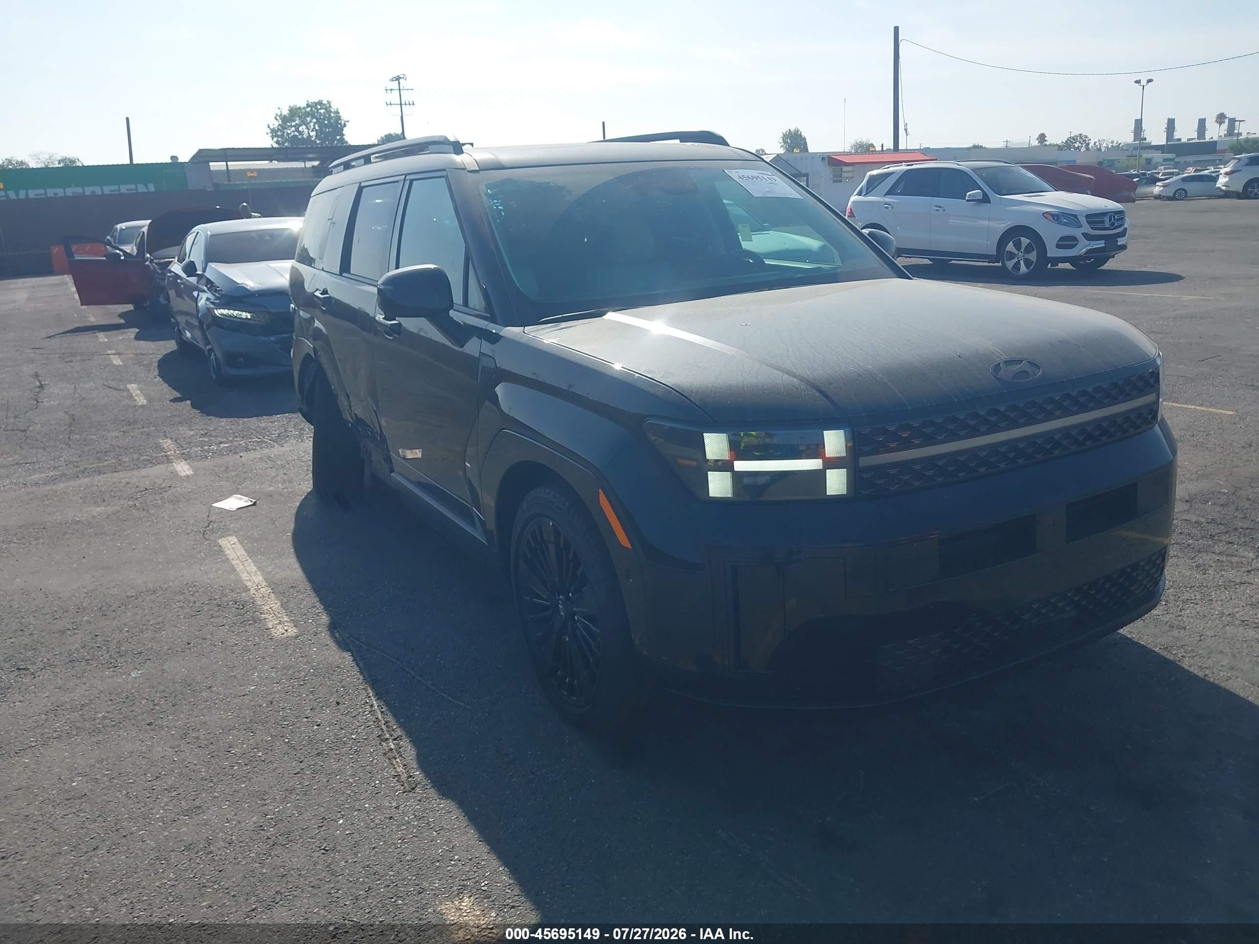 2025 Hyundai Santa Fe Hybrid VIN 5NMP5DG15SH043354 — IAAI salvage auction photo