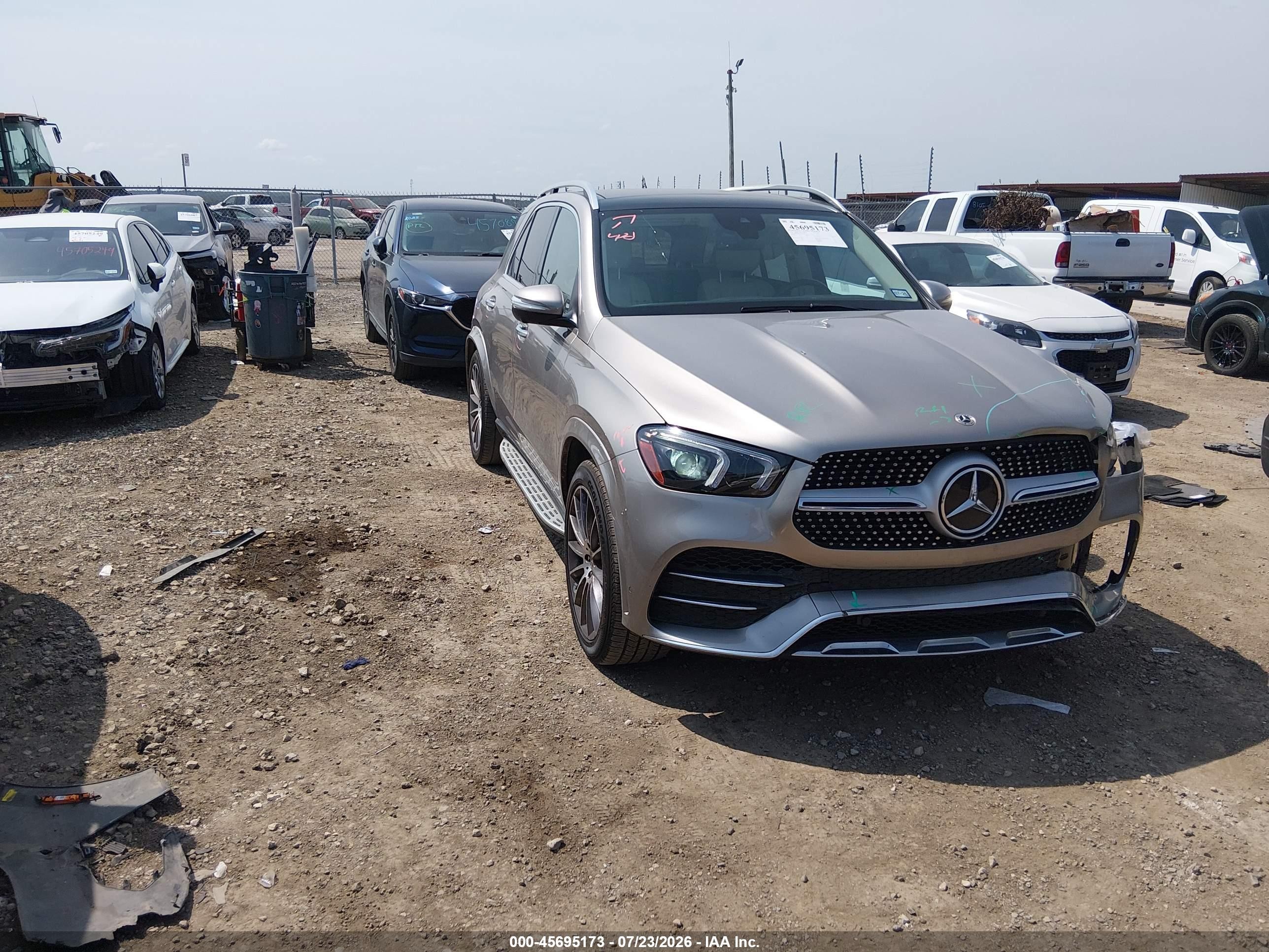 2022 Mercedes-Benz GLE-Class VIN 4JGFB4JB1NA625967 — IAAI salvage auction photo