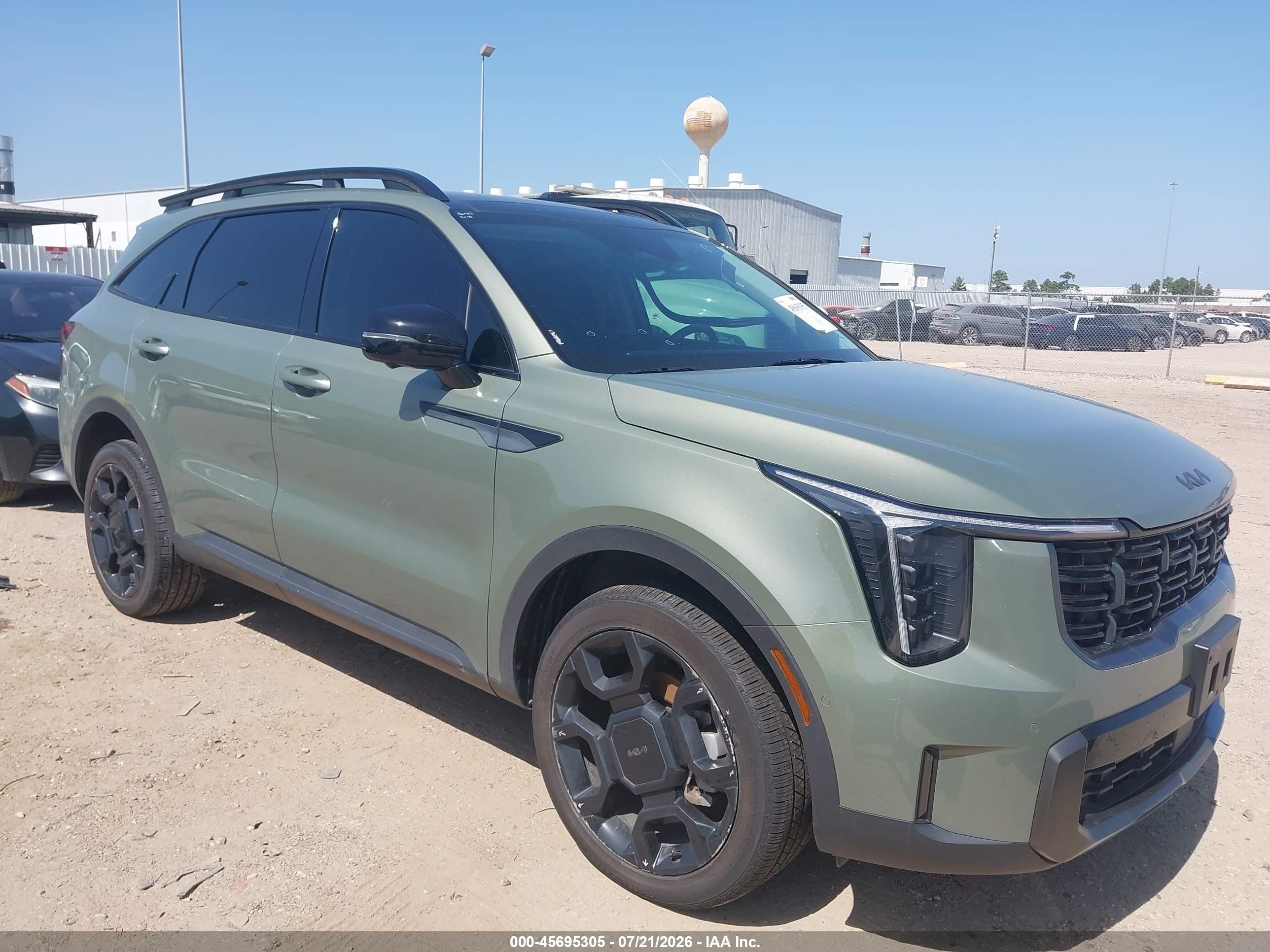 2025 Kia Sorento VIN 5XYRKDJF4SG366147 — IAAI salvage auction photo