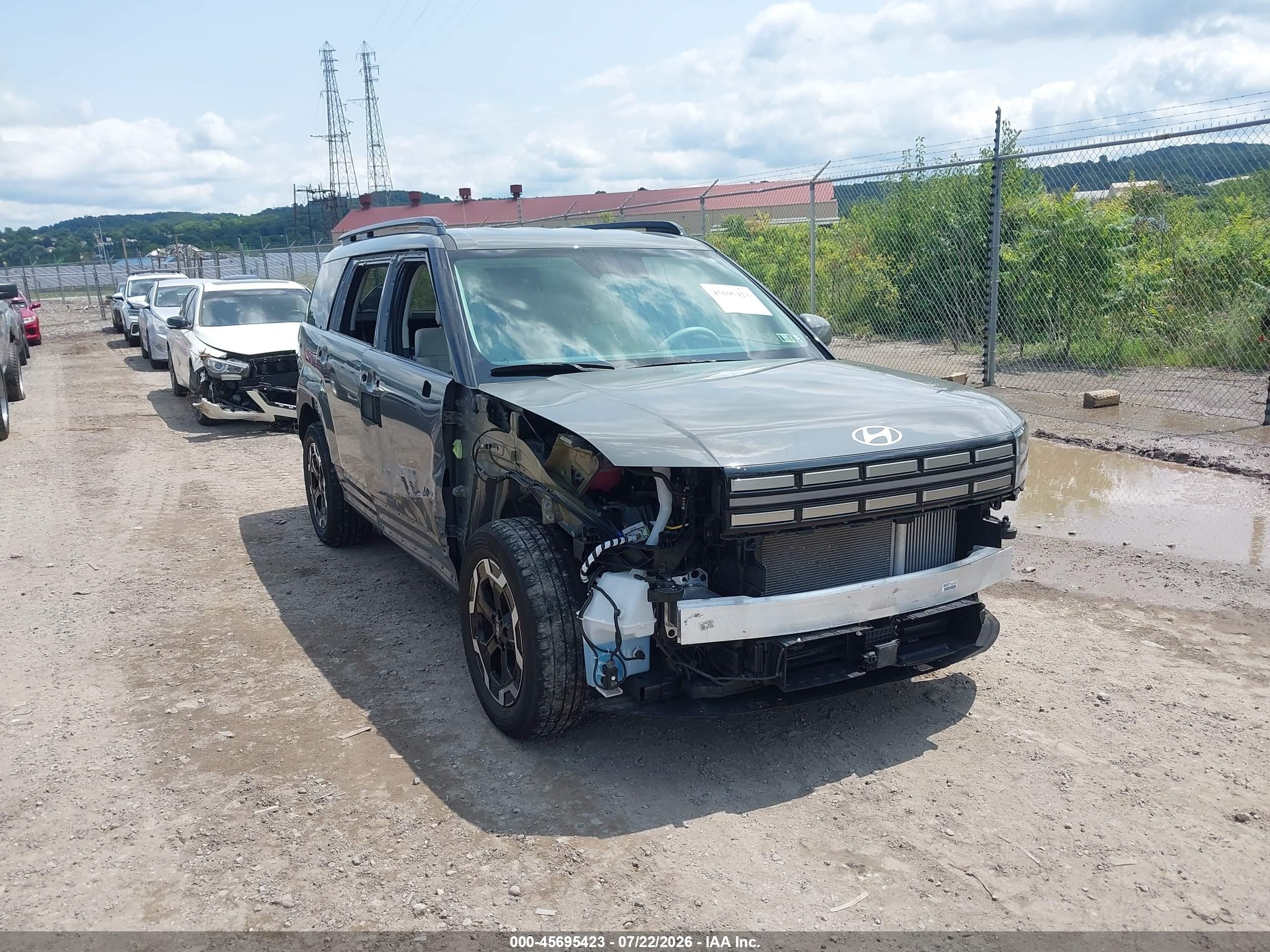 2024 Hyundai Santa Fe VIN 5NMP2DGL9RH034760 — IAAI salvage auction photo