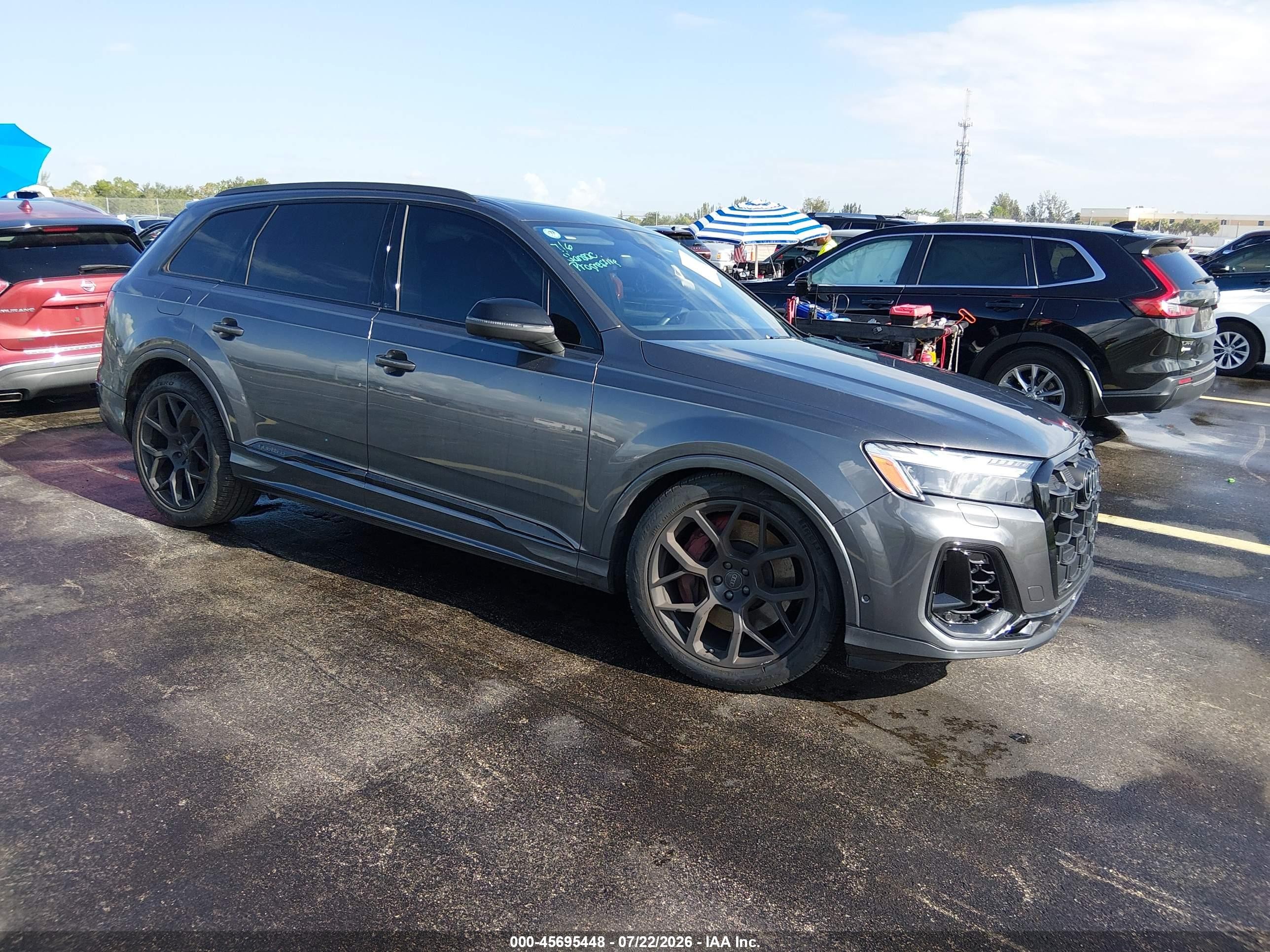 2025 Audi SQ7 VIN WA1VWBF70SD022705 — IAAI salvage auction photo