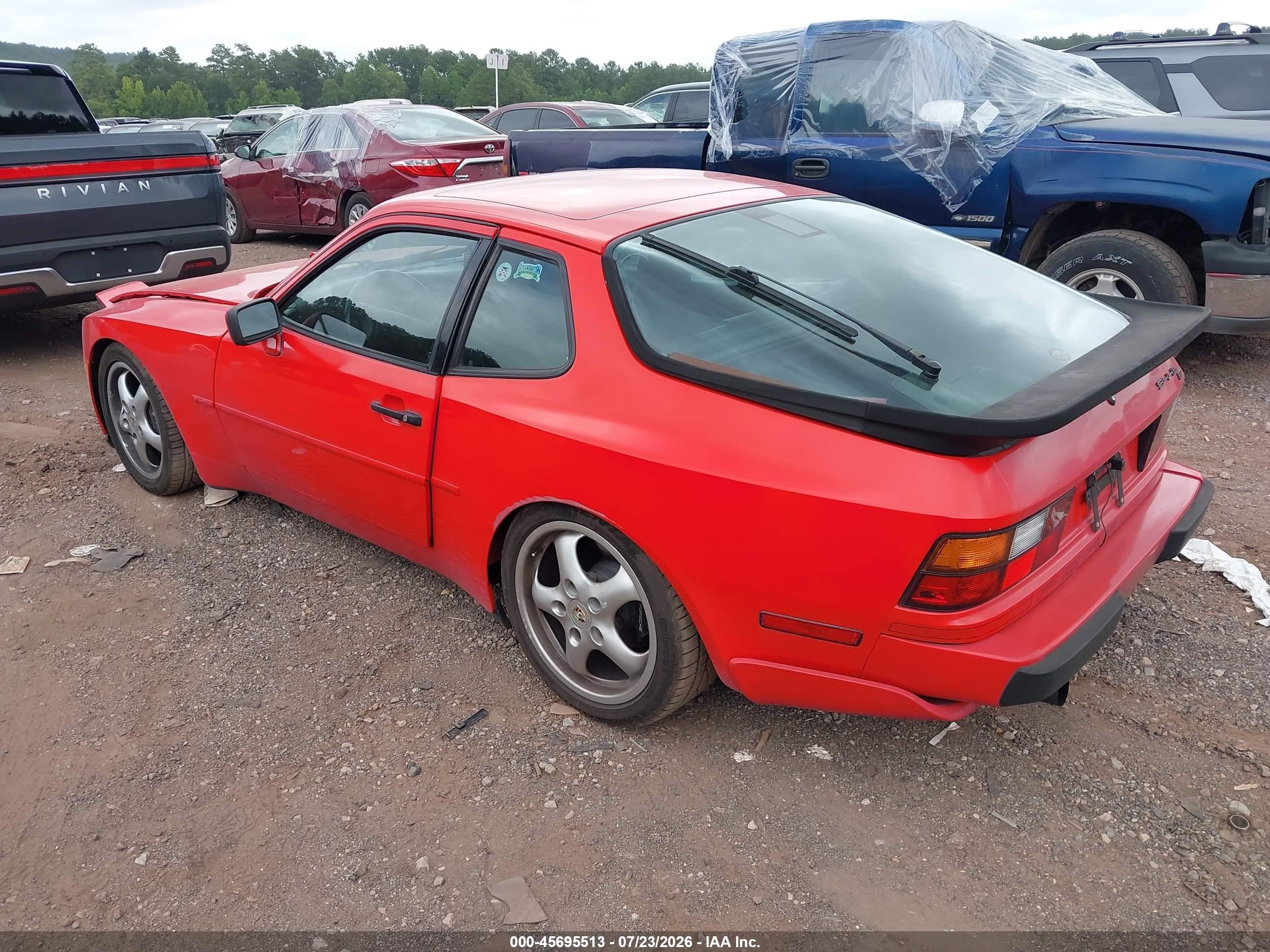 1990 Porsche 944 VIN WP0AB2947LN450414 IAAI salvage auction — Front End, Bill Of Sale (Alabama), sold $6,600 on 2026-10-01 (photo 3)