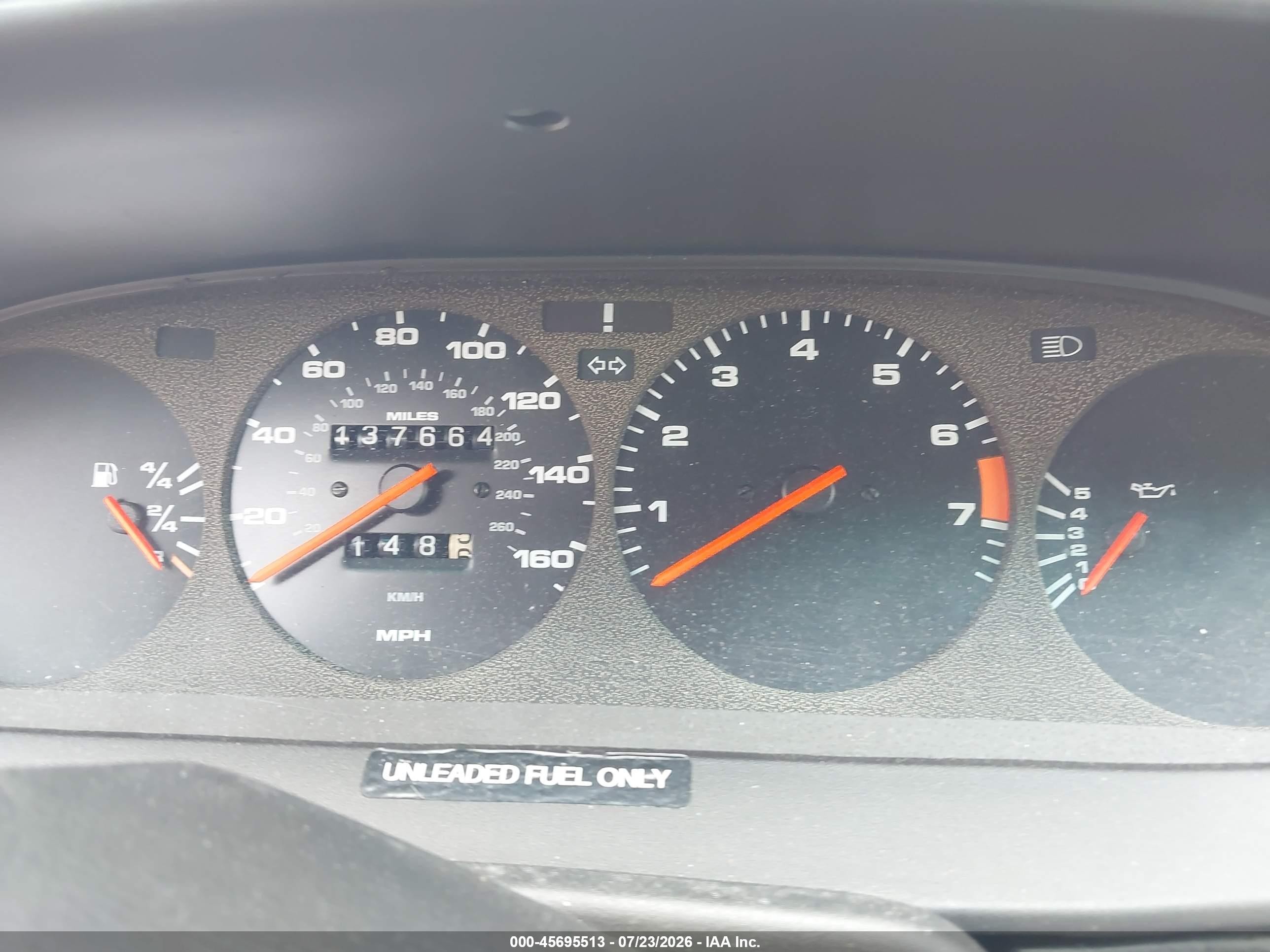 1990 Porsche 944 VIN WP0AB2947LN450414 IAAI salvage auction — Front End, Bill Of Sale (Alabama), sold $6,600 on 2026-10-01 (photo 7)