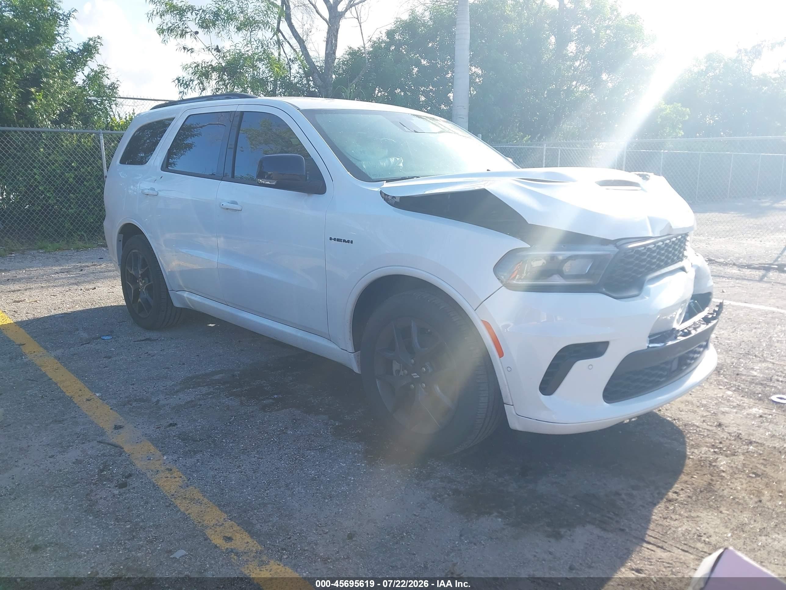 2026 Dodge Durango VIN 1C4SDJCT9TC172944 — IAAI salvage auction photo