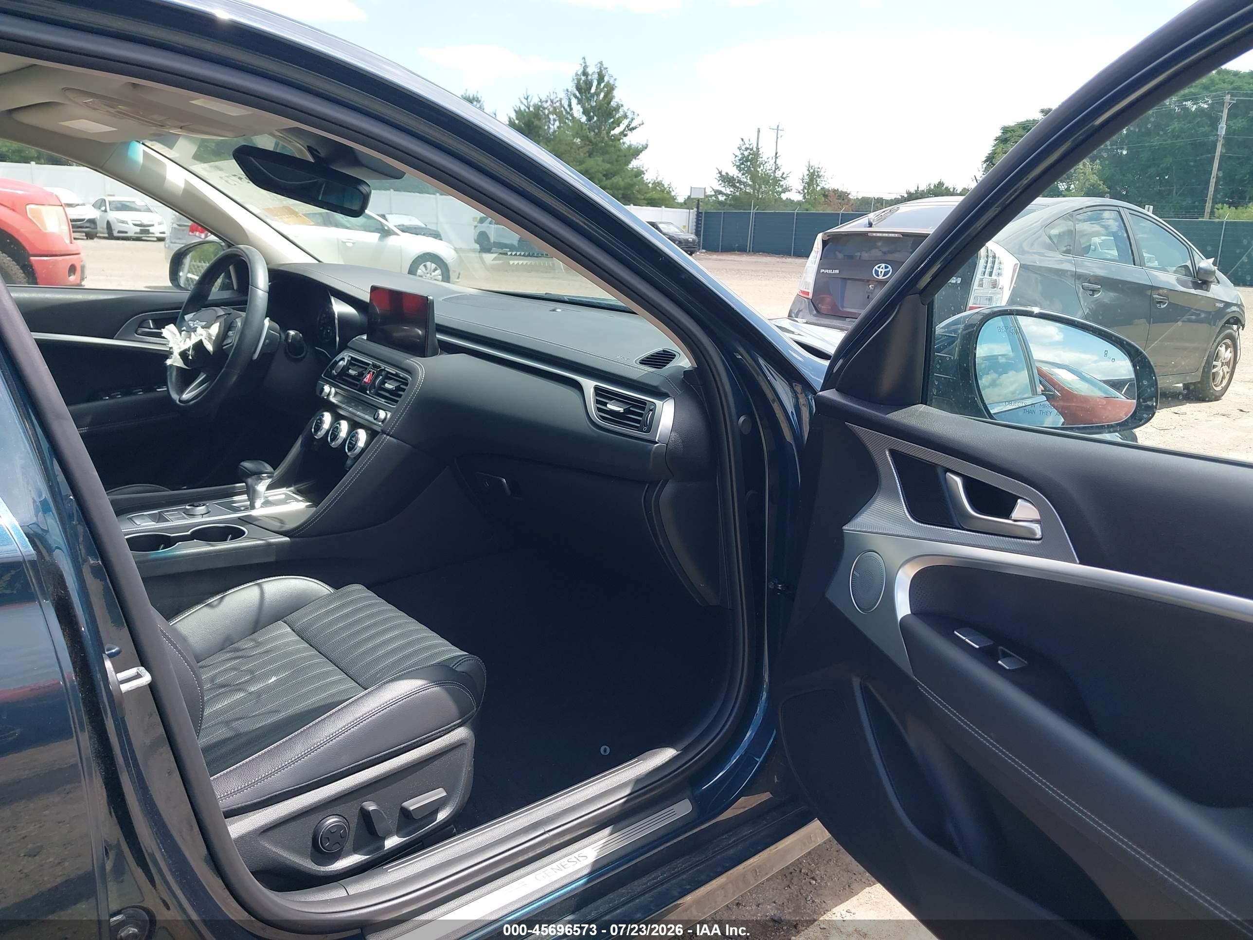 2022 Genesis G70 VIN KMTG34TA5NU098347 IAAI salvage auction — Front End, Salvage (Illinois), sold $7,900 on 2026-09-19 (photo 5)