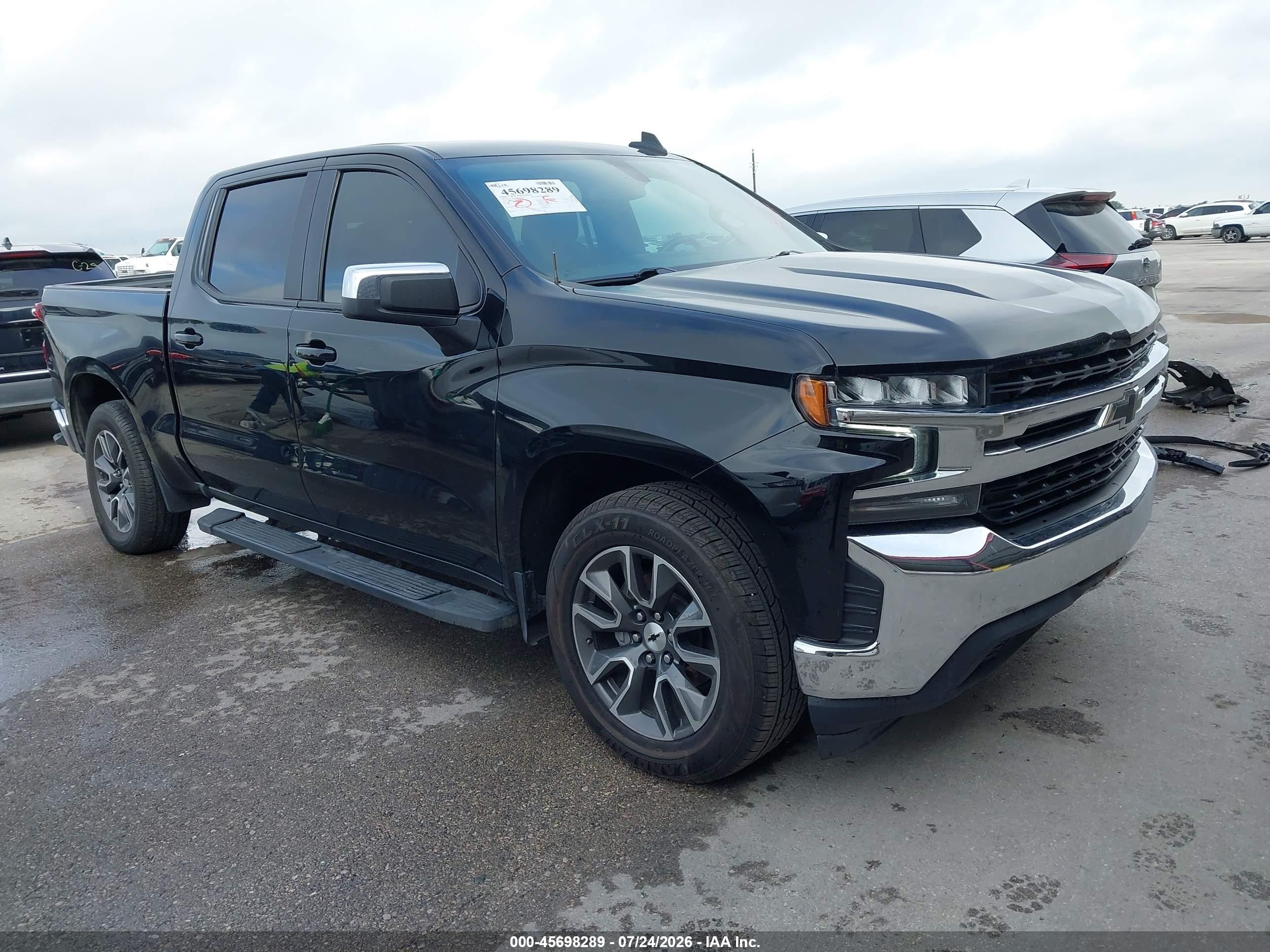 2021 Chevrolet Silverado 1500 VIN 3GCPWCED3MG475735 — IAAI salvage auction photo