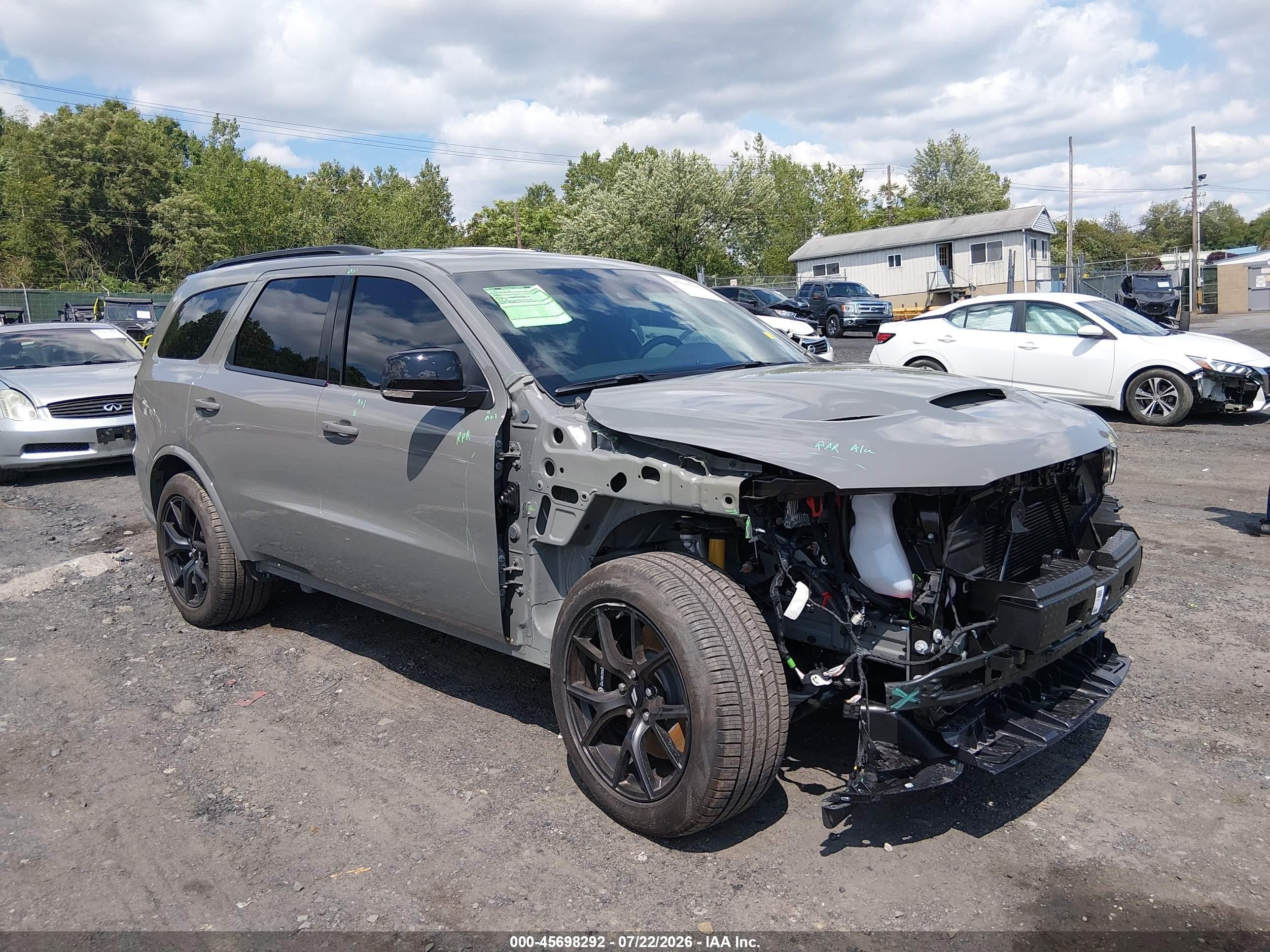 2026 Dodge Durango VIN 1C4SDJCT7TC255563 — IAAI salvage auction photo