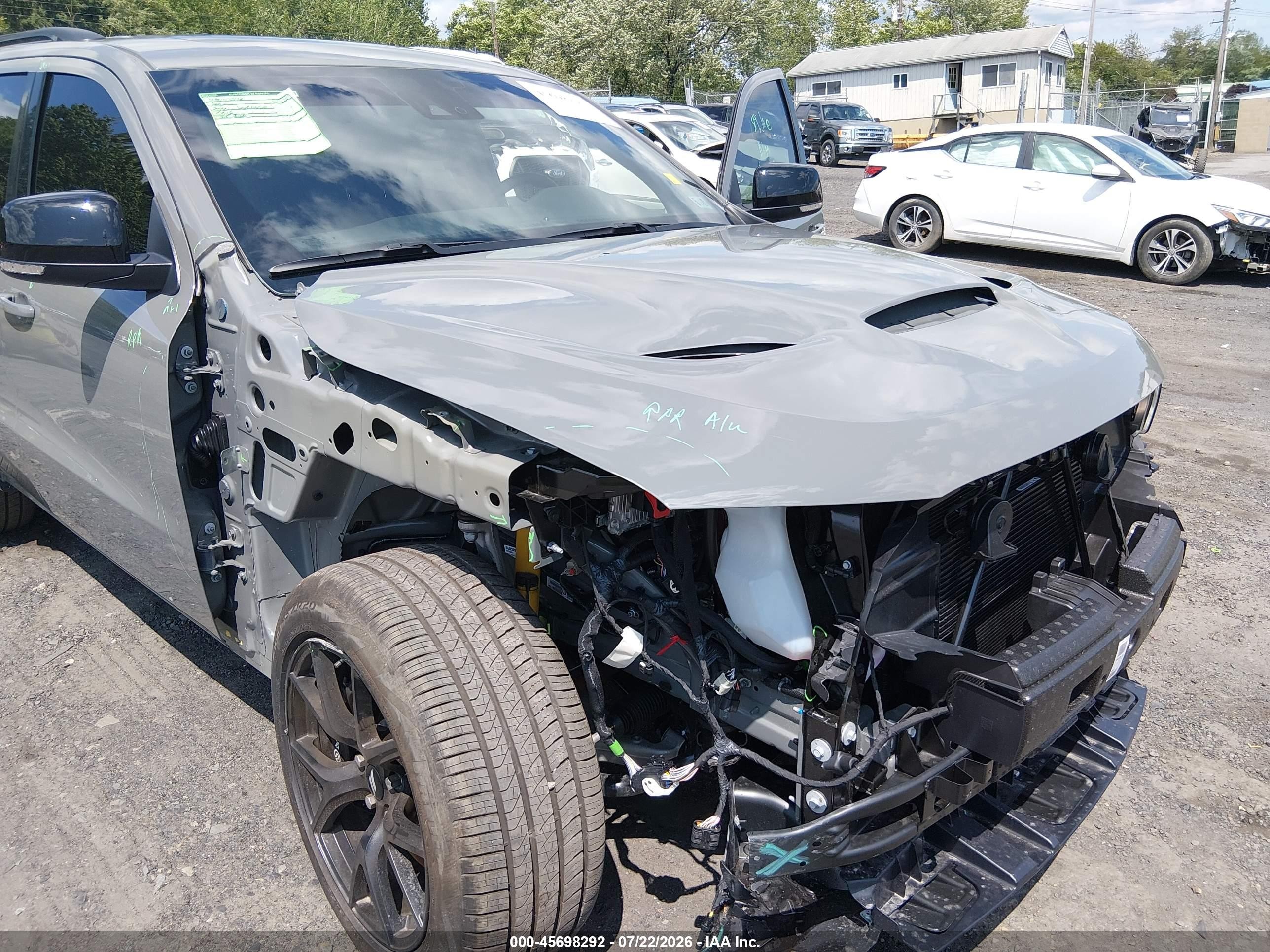2026 Dodge Durango VIN 1C4SDJCT7TC255563 IAAI salvage auction — Front End, Salvage (Pennsylvania), sold $28,500 on 2026-09-02 (photo 6)