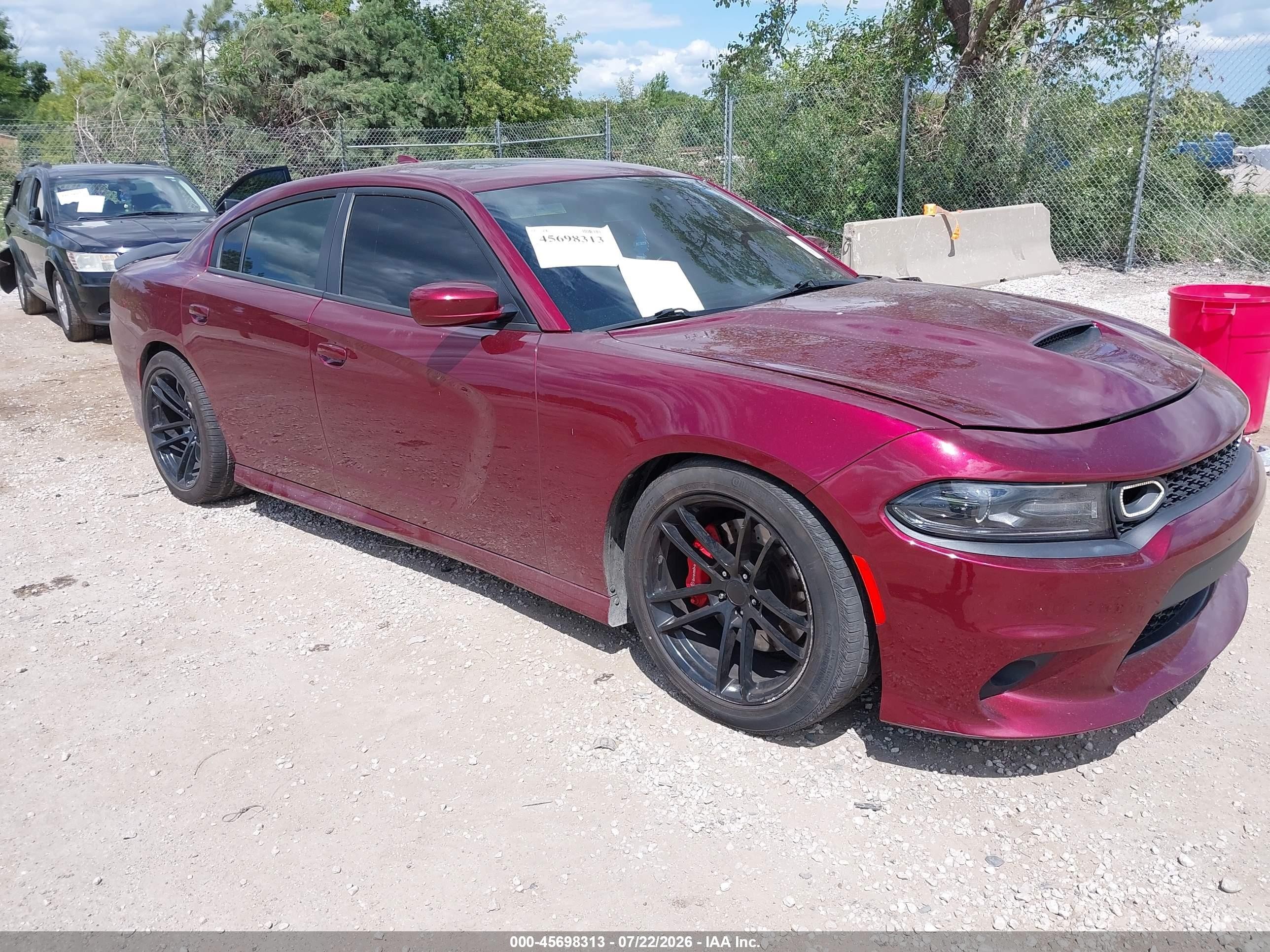 2019 Dodge Charger VIN 2C3CDXGJ1KH647082 — IAAI salvage auction photo