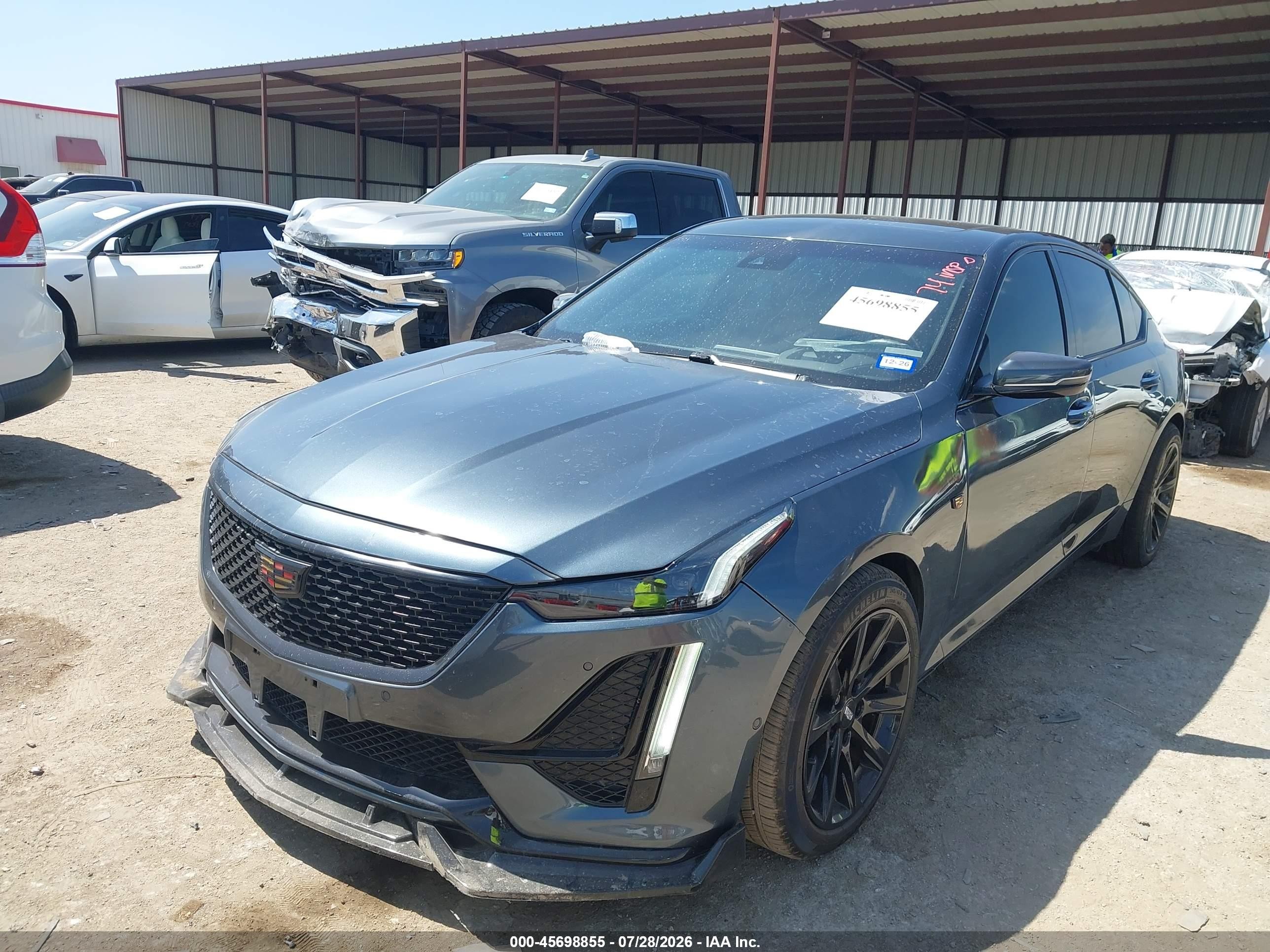 2022 Cadillac Ct5 VIN 1G6DN5RK5N0135926 IAAI salvage auction — Mechanical, Original (Texas), sold $10,800 on 2026-09-10 (photo 2)