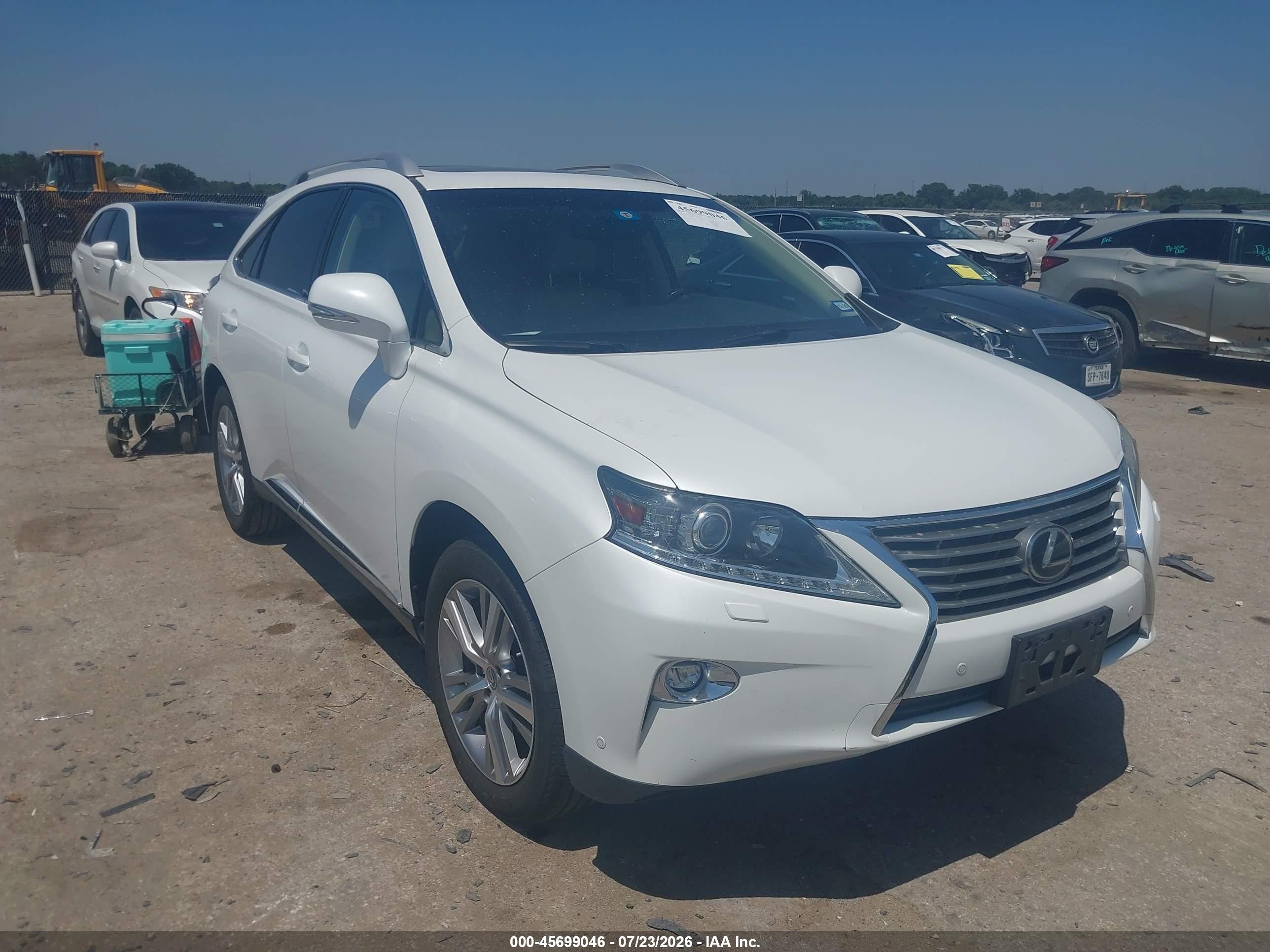 2015 Lexus RX 350 VIN JTJBK1BA7F2474181 — IAAI salvage auction photo