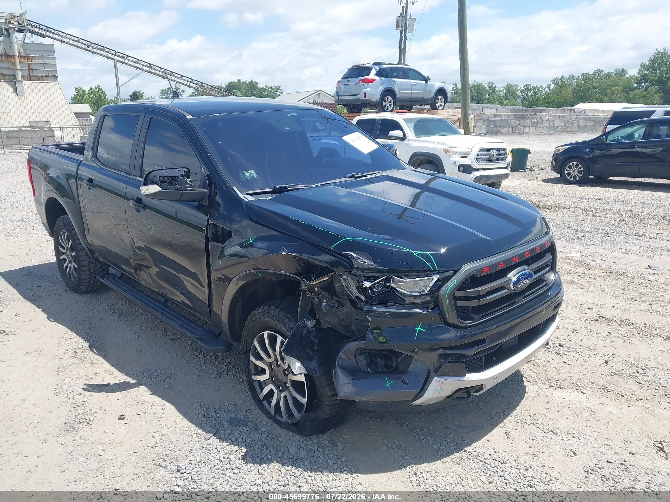 2019 Ford Ranger VIN 1FTER4EH1KLA09745 — IAAI salvage auction photo