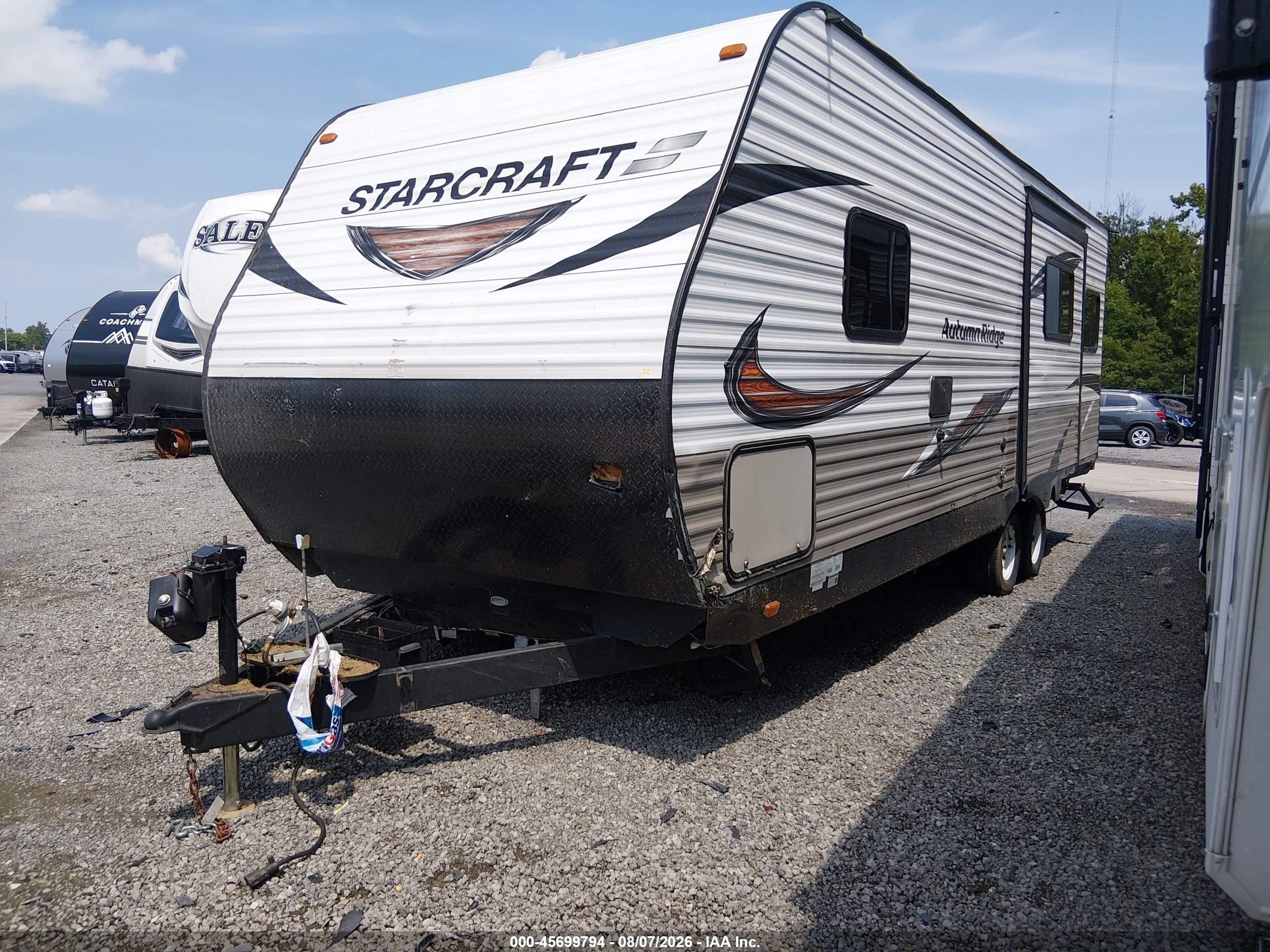 2018 Starcraft Autumn Ridge VIN 1SABS0BN1J2ZT5121 IAAI salvage auction — Water/Flood, Junk (Missouri), sold $50 on 2026-09-22 (photo 2)