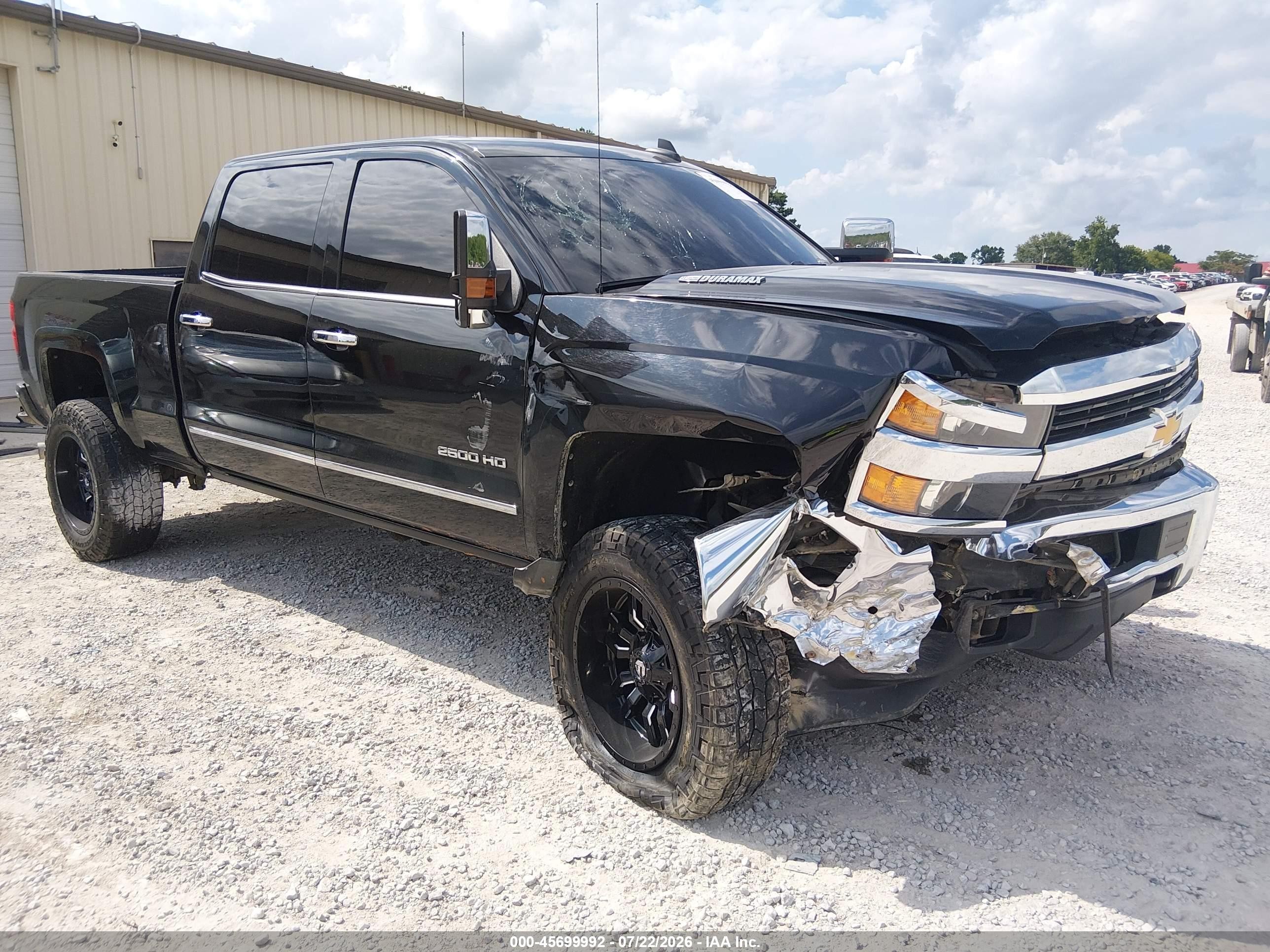 2016 Chevrolet Silverado 2500 VIN 1GC1KWE8XGF291078 — IAAI salvage auction photo