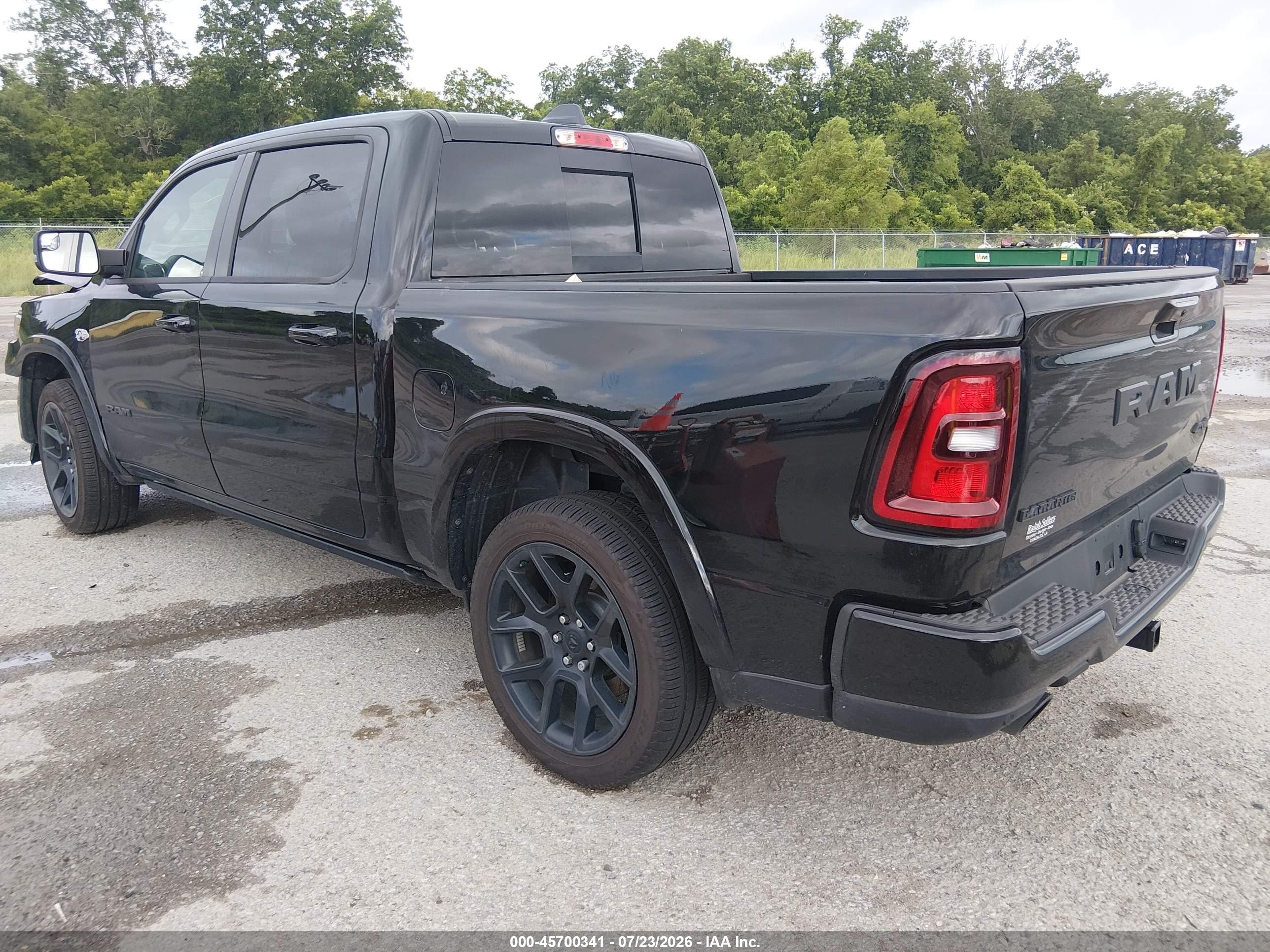 2026 Ram 1500 VIN 1C6SRFJT0TN300727 IAAI salvage auction — Front End, Salvage (Louisiana), sold $21,000 on 2026-09-02 (photo 3)