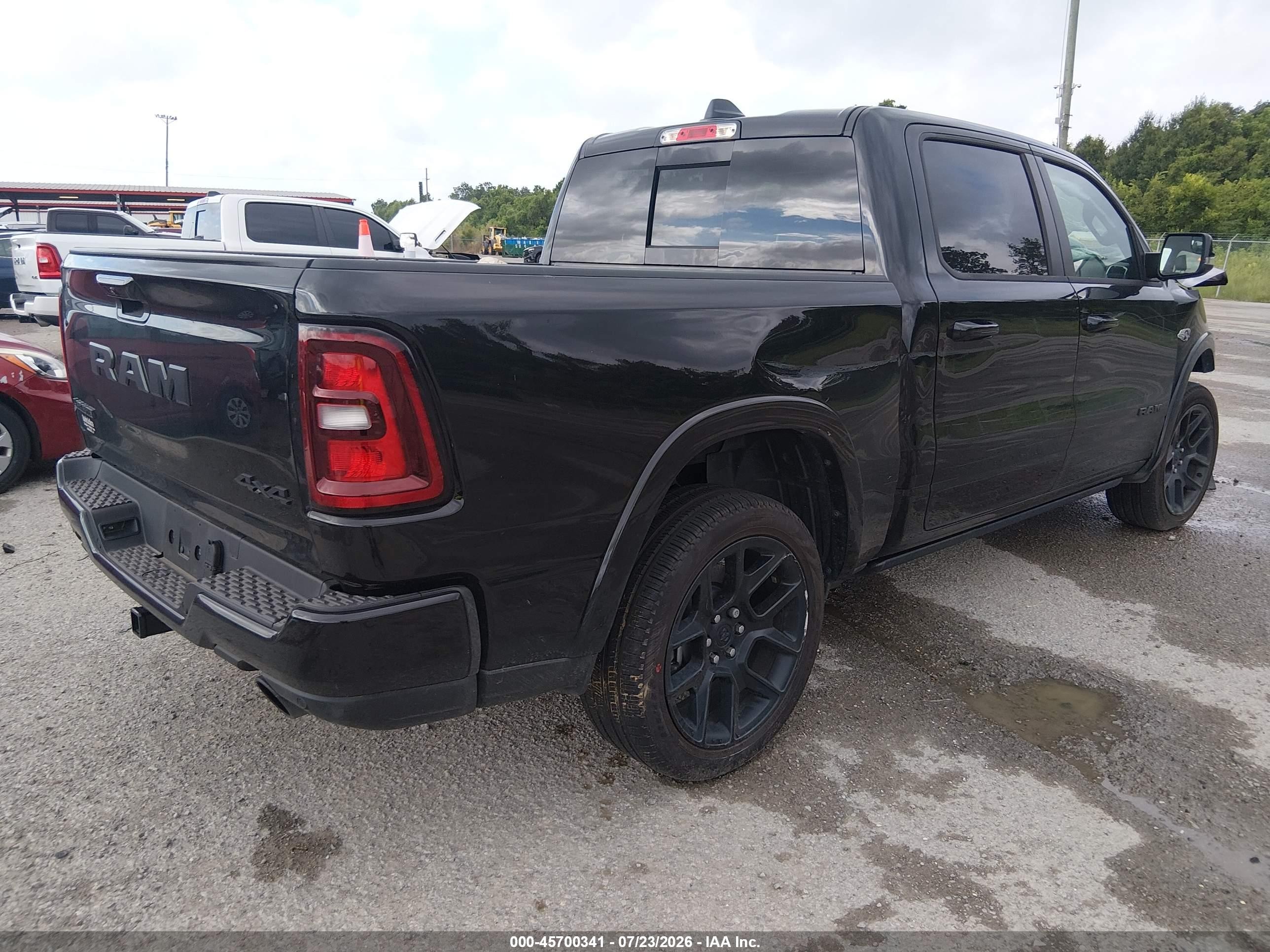 2026 Ram 1500 VIN 1C6SRFJT0TN300727 IAAI salvage auction — Front End, Salvage (Louisiana), sold $21,000 on 2026-09-02 (photo 4)
