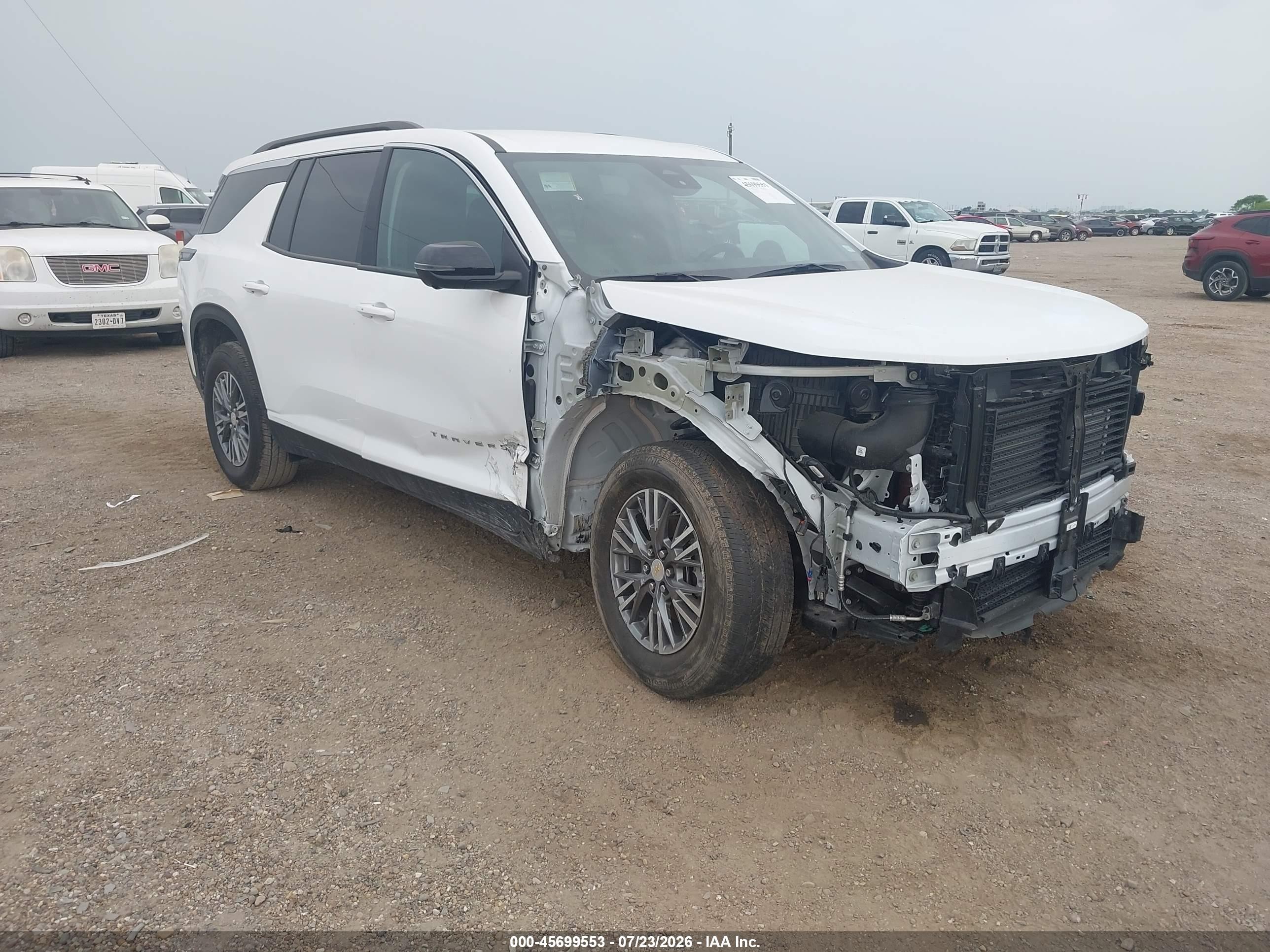 2025 Chevrolet Traverse VIN 1GNERGRSXSJ187566 — IAAI salvage auction photo