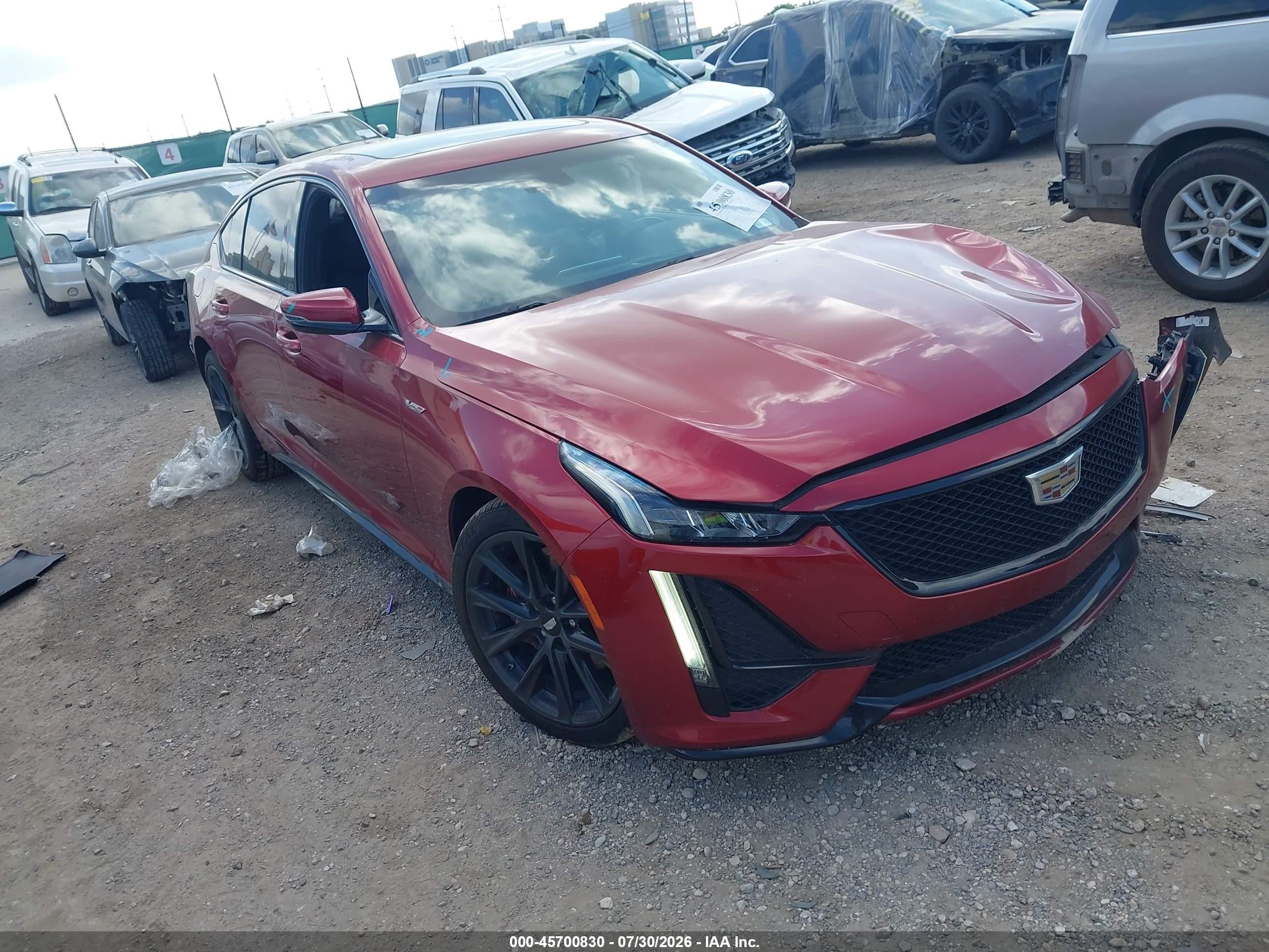 2023 Cadillac CT5 VIN 1G6DV5RW4P0132215 — IAAI salvage auction photo
