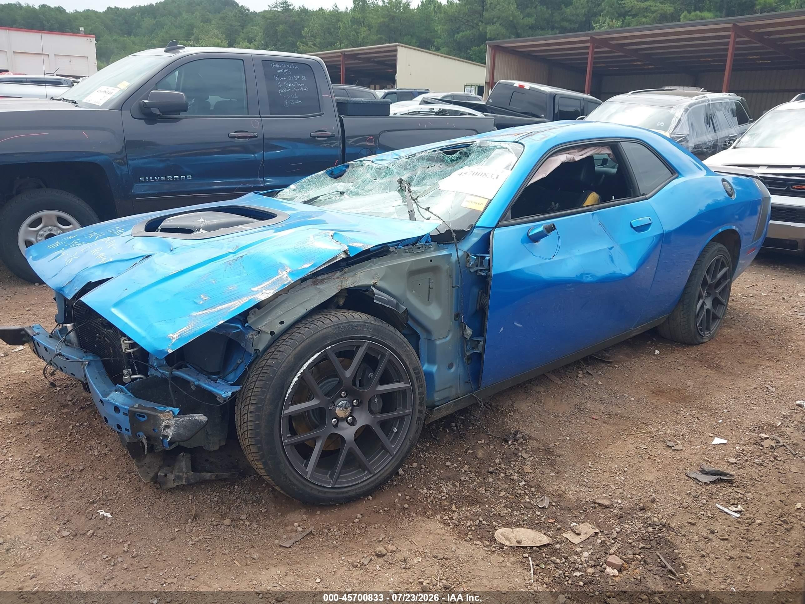 2016 Dodge Challenger VIN 2C3CDZFJ9GH236257 IAAI salvage auction — Top/Roof, Salvage (Alabama), sold $2,950 on 2026-09-09 (photo 2)