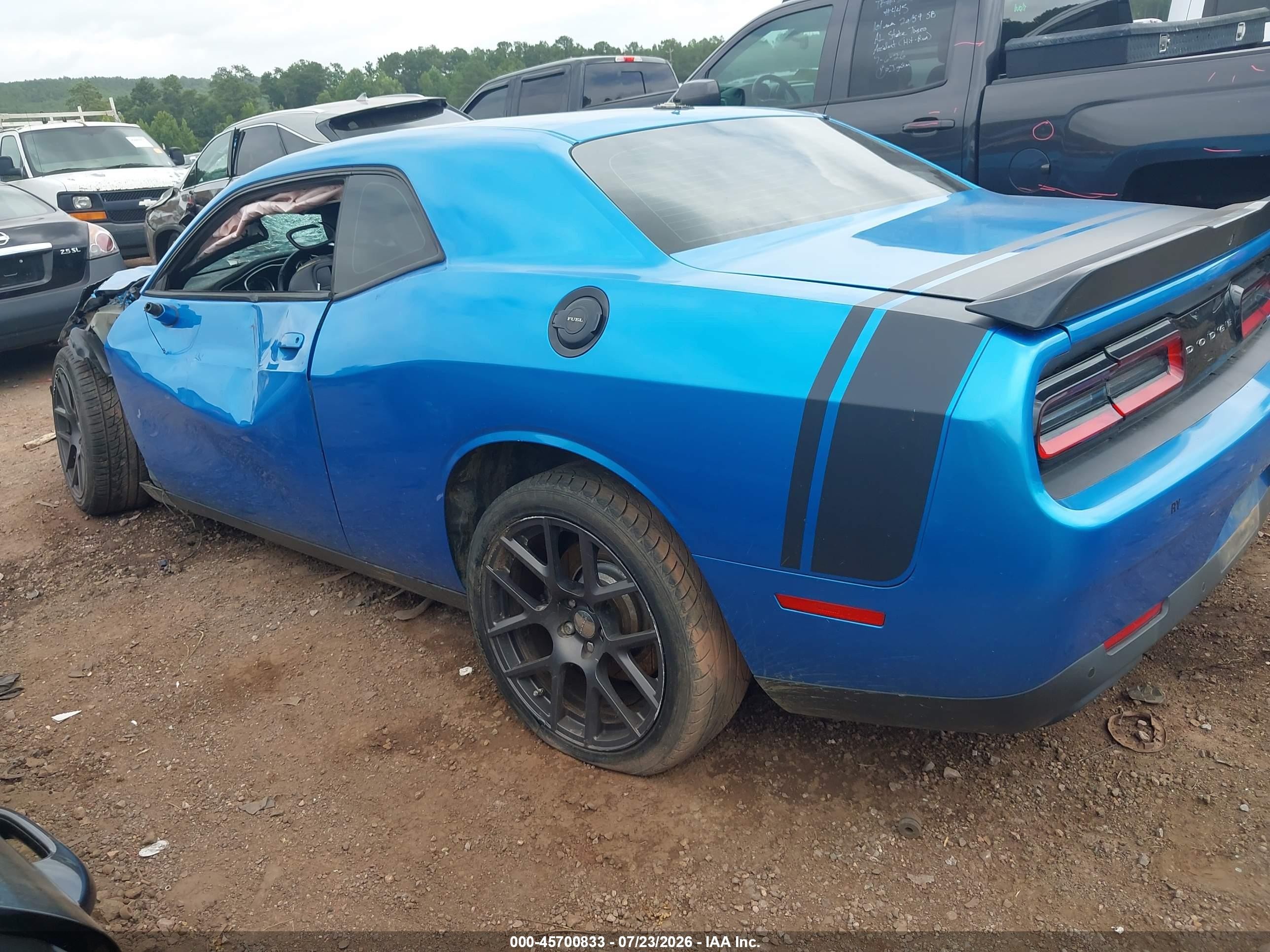 2016 Dodge Challenger VIN 2C3CDZFJ9GH236257 IAAI salvage auction — Top/Roof, Salvage (Alabama), sold $2,950 on 2026-09-09 (photo 3)