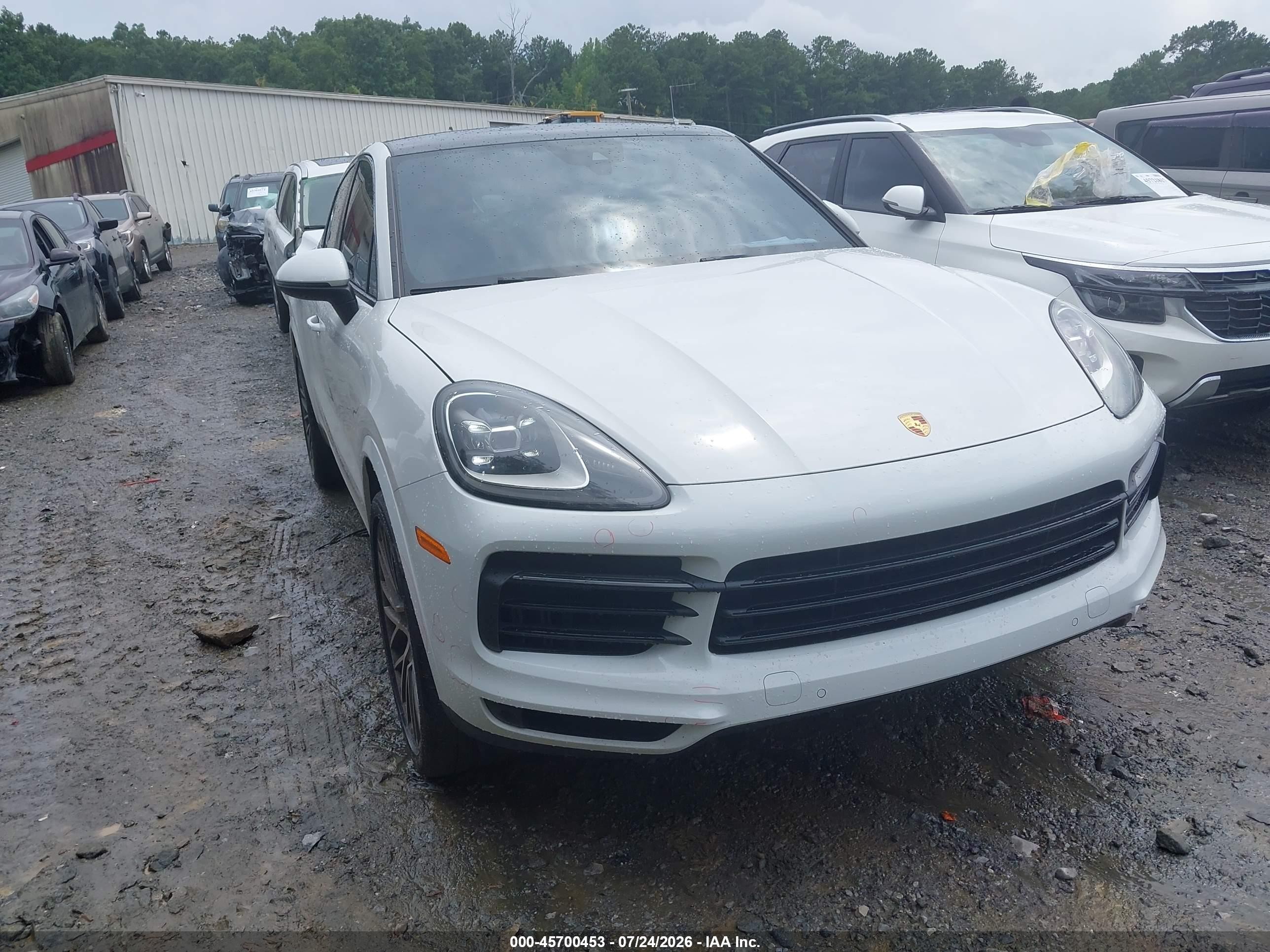 2021 Porsche Cayenne VIN WP1BA2AY8MDA41107 — IAAI salvage auction photo