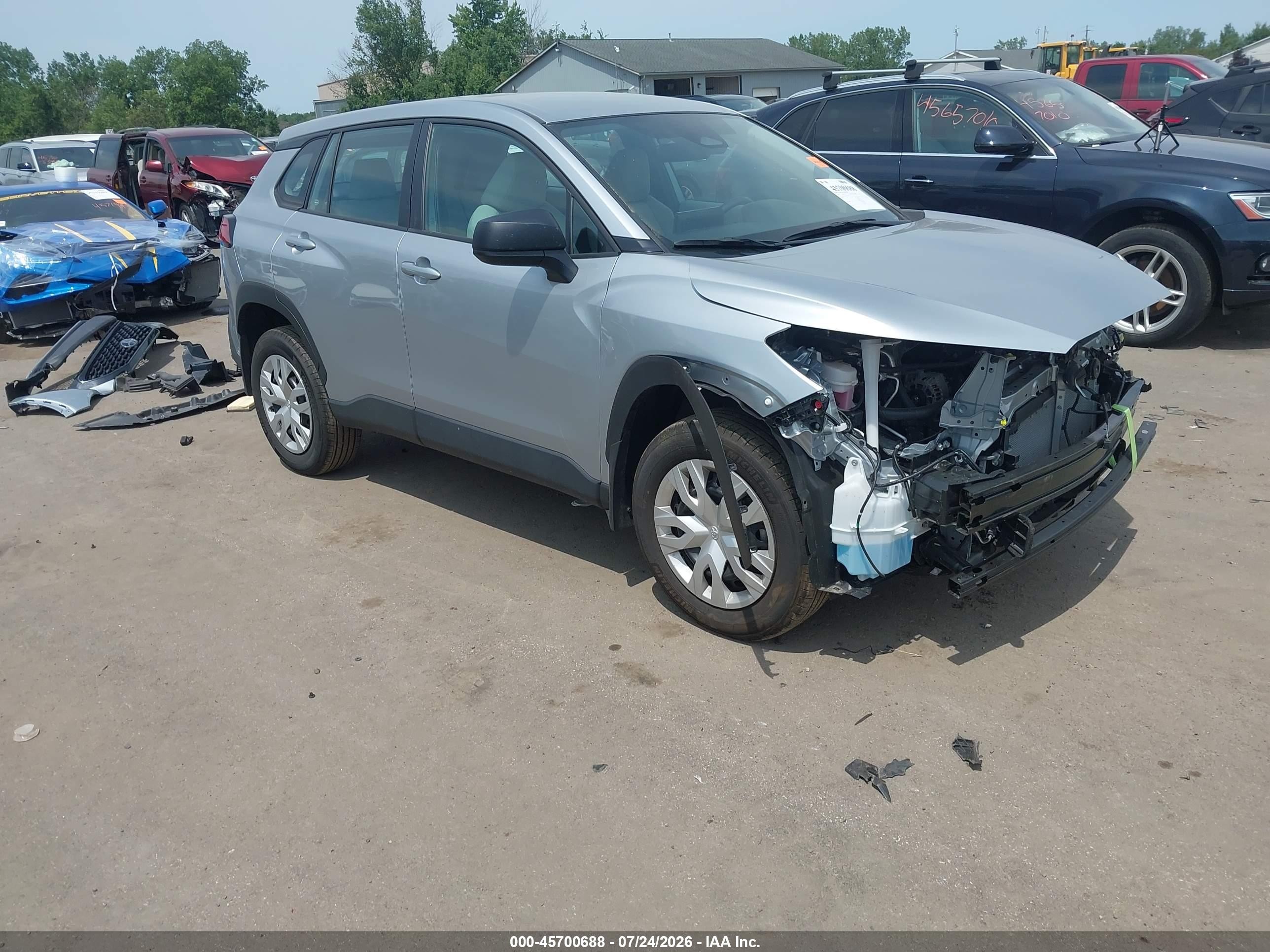 2024 Toyota Corolla Cross VIN 7MUAAAAG5RV114658 — IAAI salvage auction photo