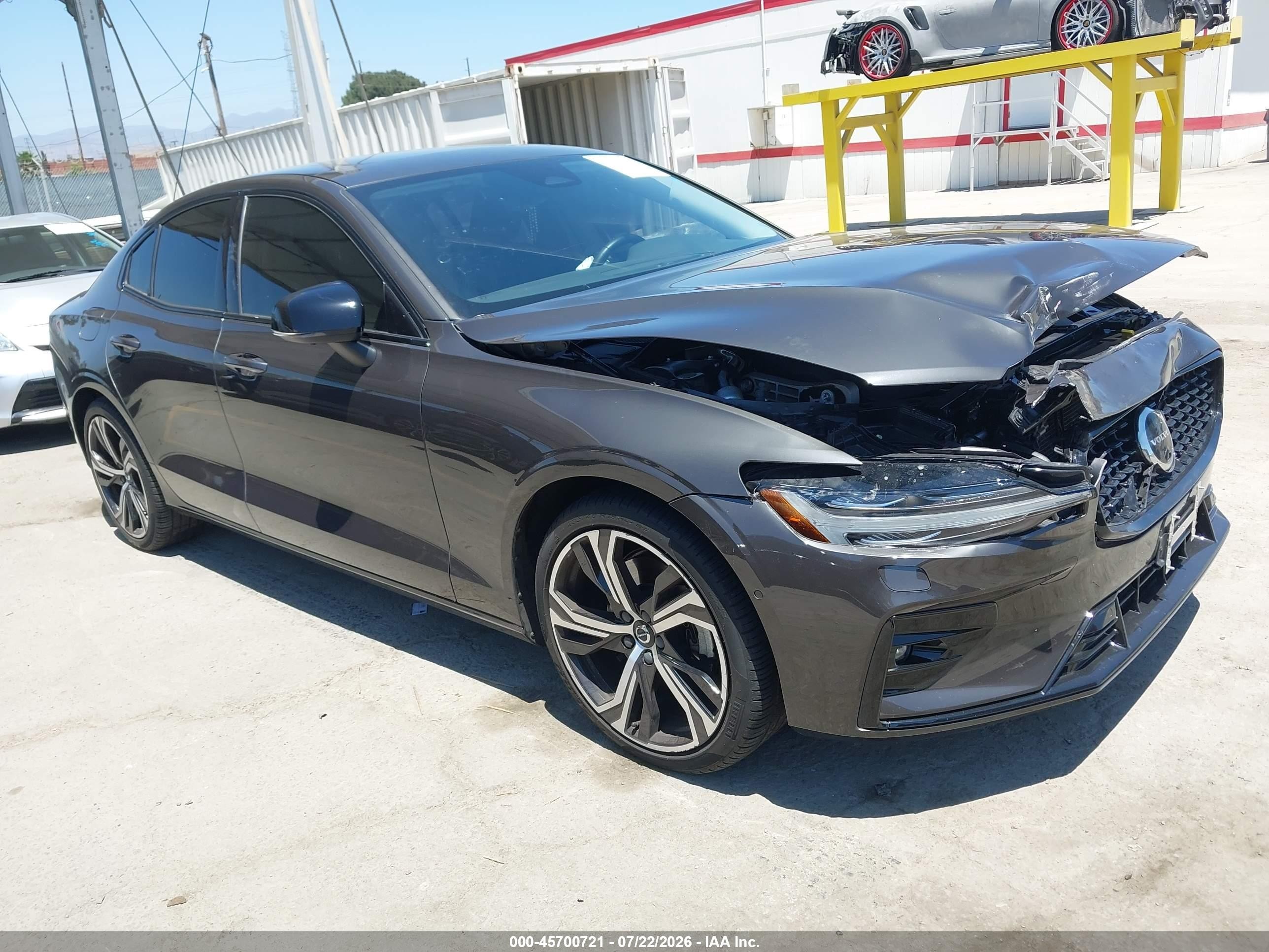 2024 Volvo S60 VIN 7JRL12FL1RG326967 — IAAI salvage auction photo