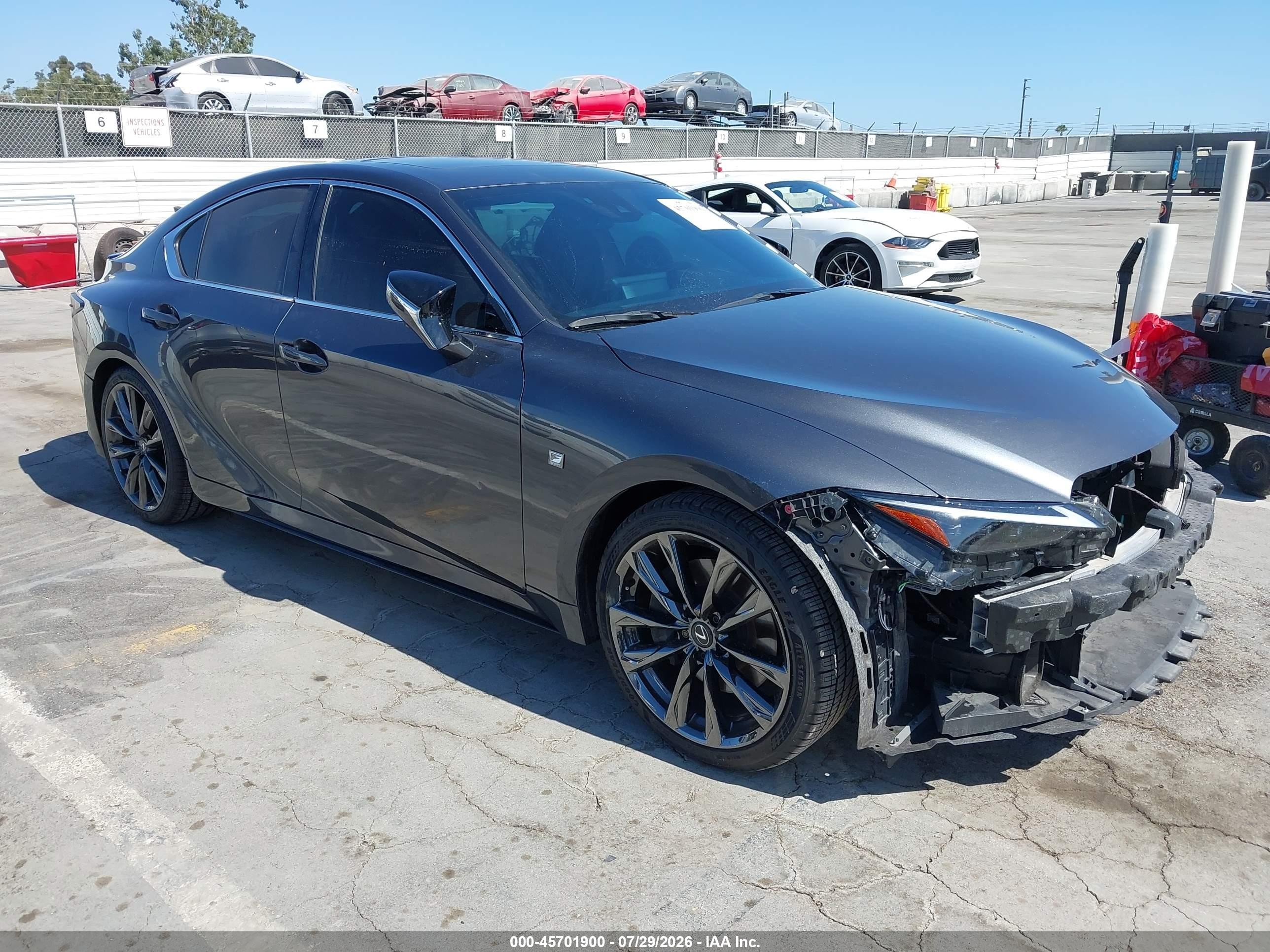 2024 Lexus IS 350 VIN JTHGZ1B22R5073135 — IAAI salvage auction photo