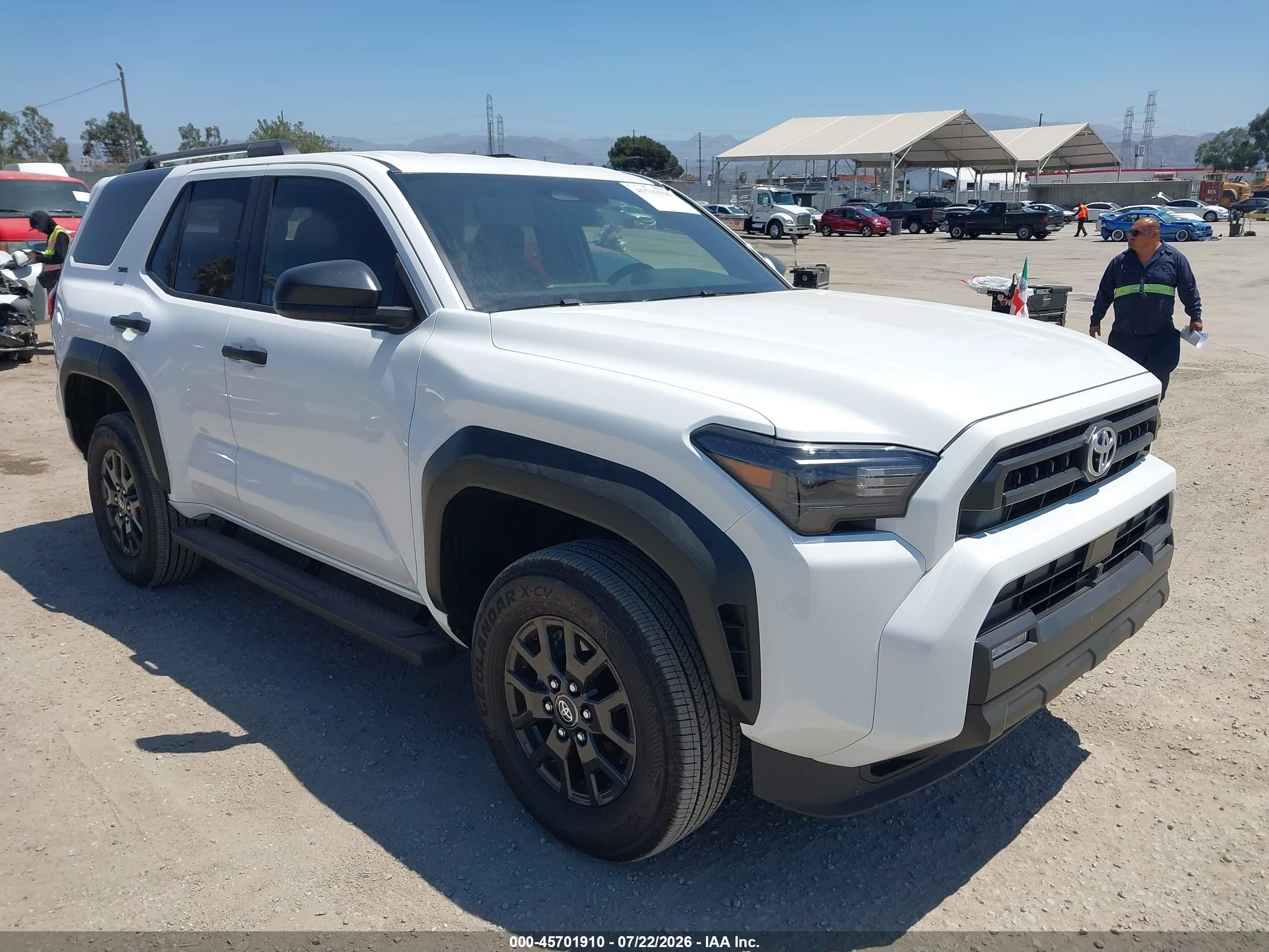 2026 Toyota 4Runner VIN JTEVA5BR8T5111944 — IAAI salvage auction photo