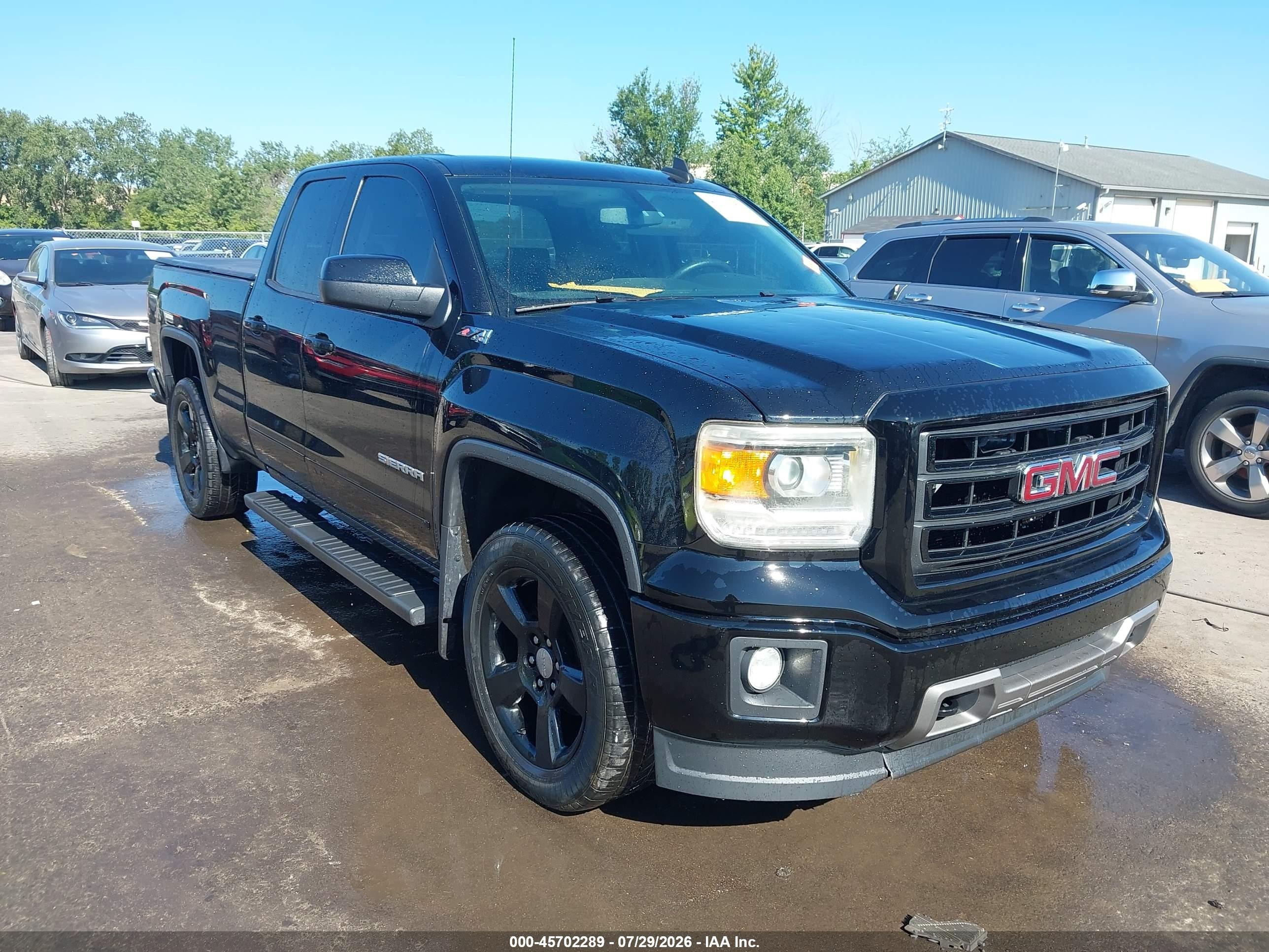 2015 GMC Sierra 1500 VIN 1GTV2TEC1FZ441029 — IAAI salvage auction photo