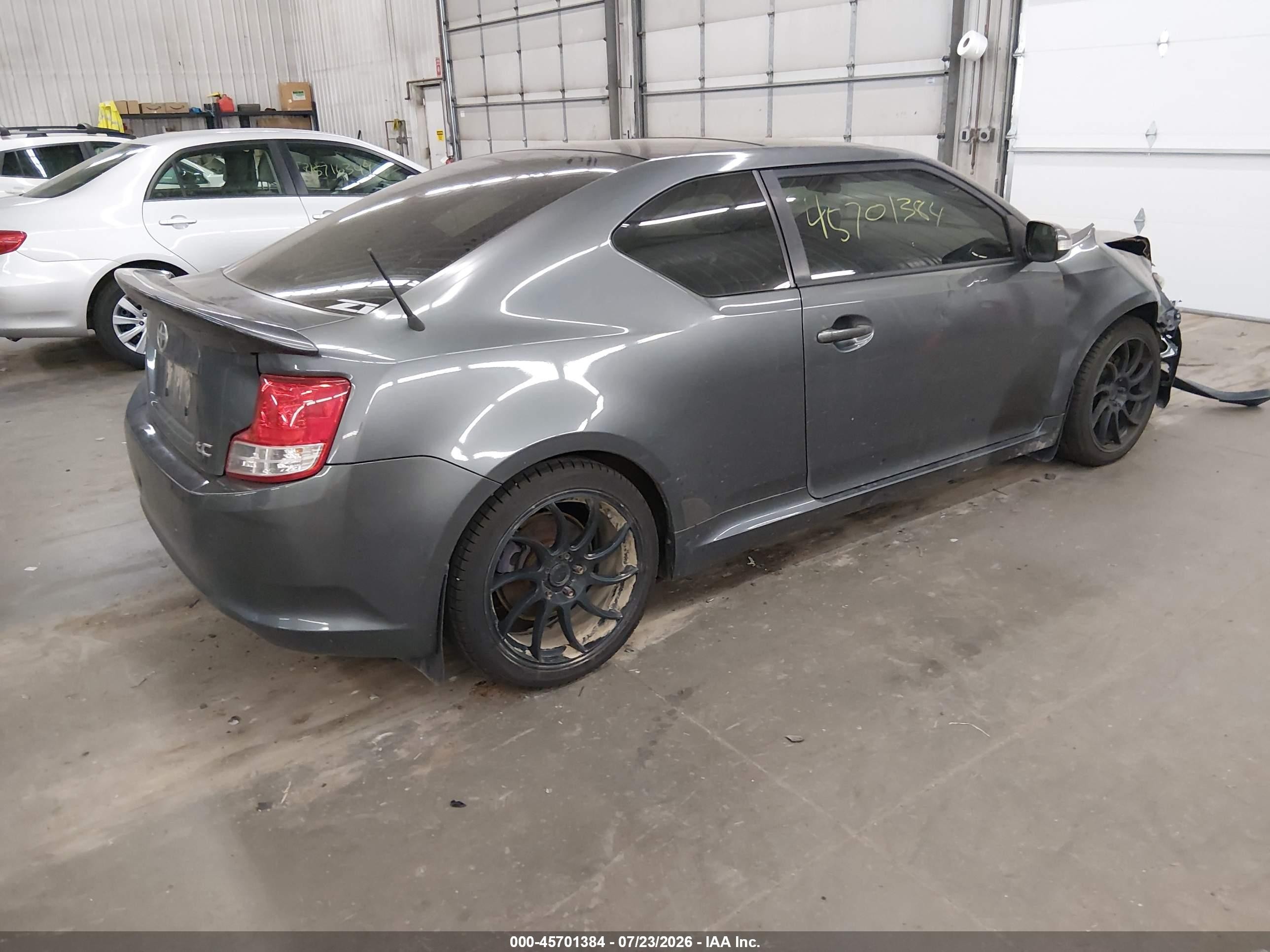 2012 Scion tC VIN JTKJF5C72C3036549 IAAI salvage auction — Unknown, Salvage (Minnesota), sold $600 on 2026-09-25 (photo 4)
