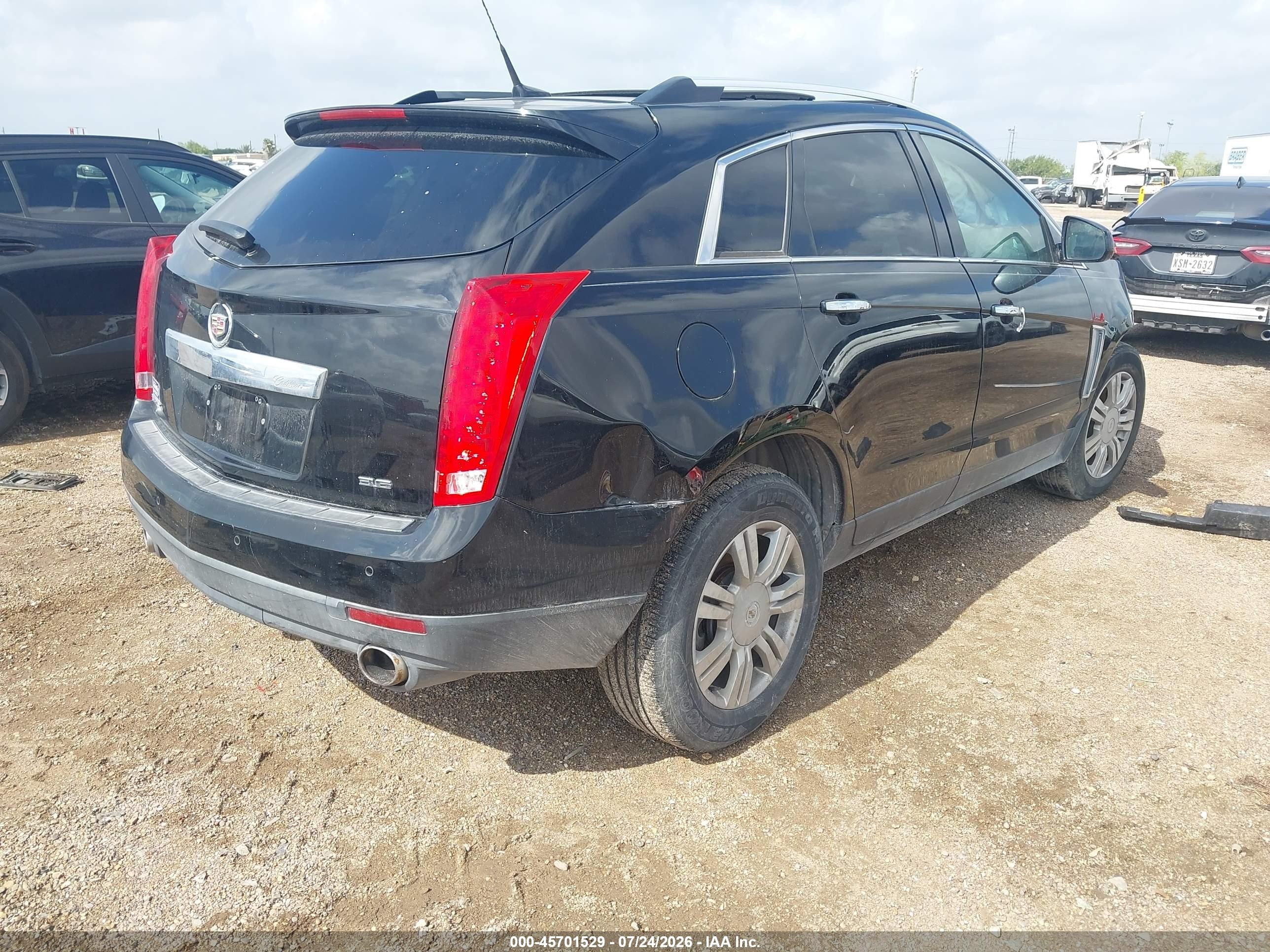2013 Cadillac Srx VIN 3GYFNCE35DS593640 IAAI salvage auction — Front End, Salvage (Texas), sold $225 on 2026-09-09 (photo 4)