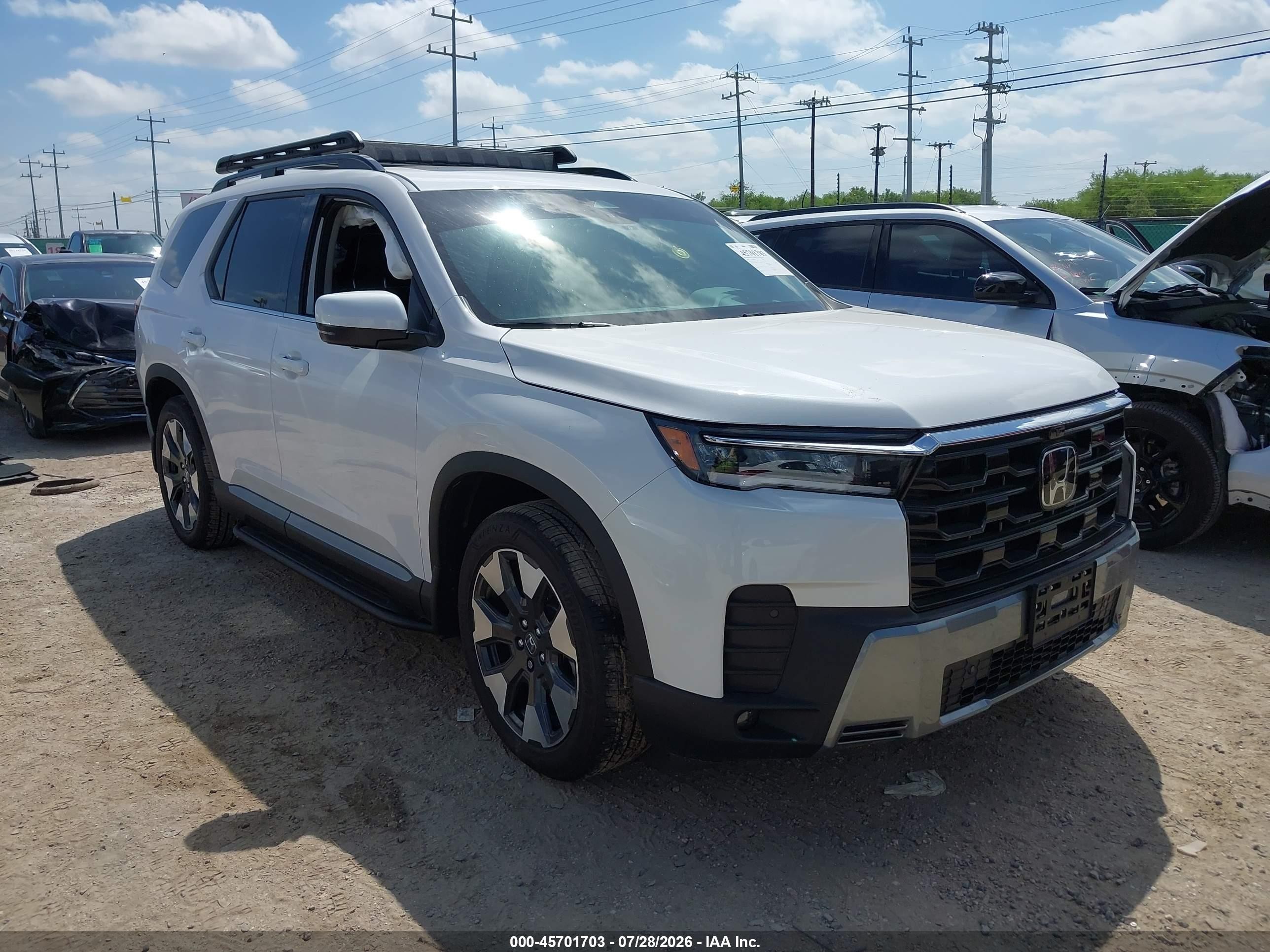 2026 Honda Pilot VIN 5FNYG1H89TB028254 — IAAI salvage auction photo