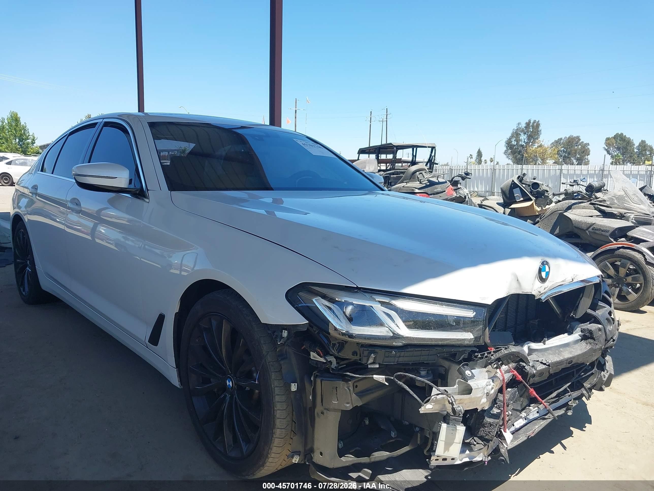 2023 BMW 5 Series VIN WBA53BH06PWY03056 — IAAI salvage auction photo