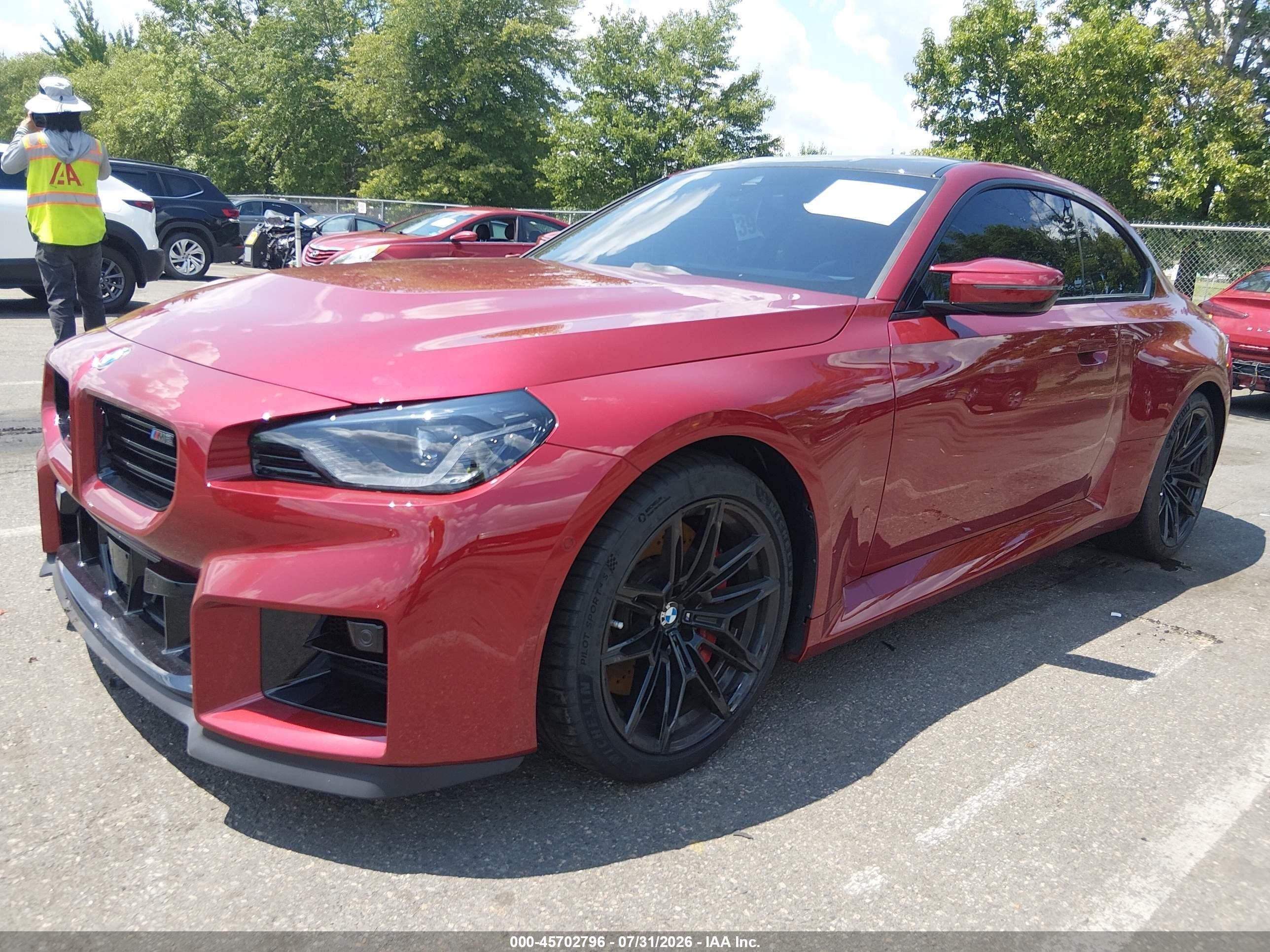 2026 BMW M2 VIN 3MF23DM08T8G29160 IAAI salvage auction — Water/Flood, Salvage (Idaho), sold $43,000 on 2026-09-25 (photo 2)