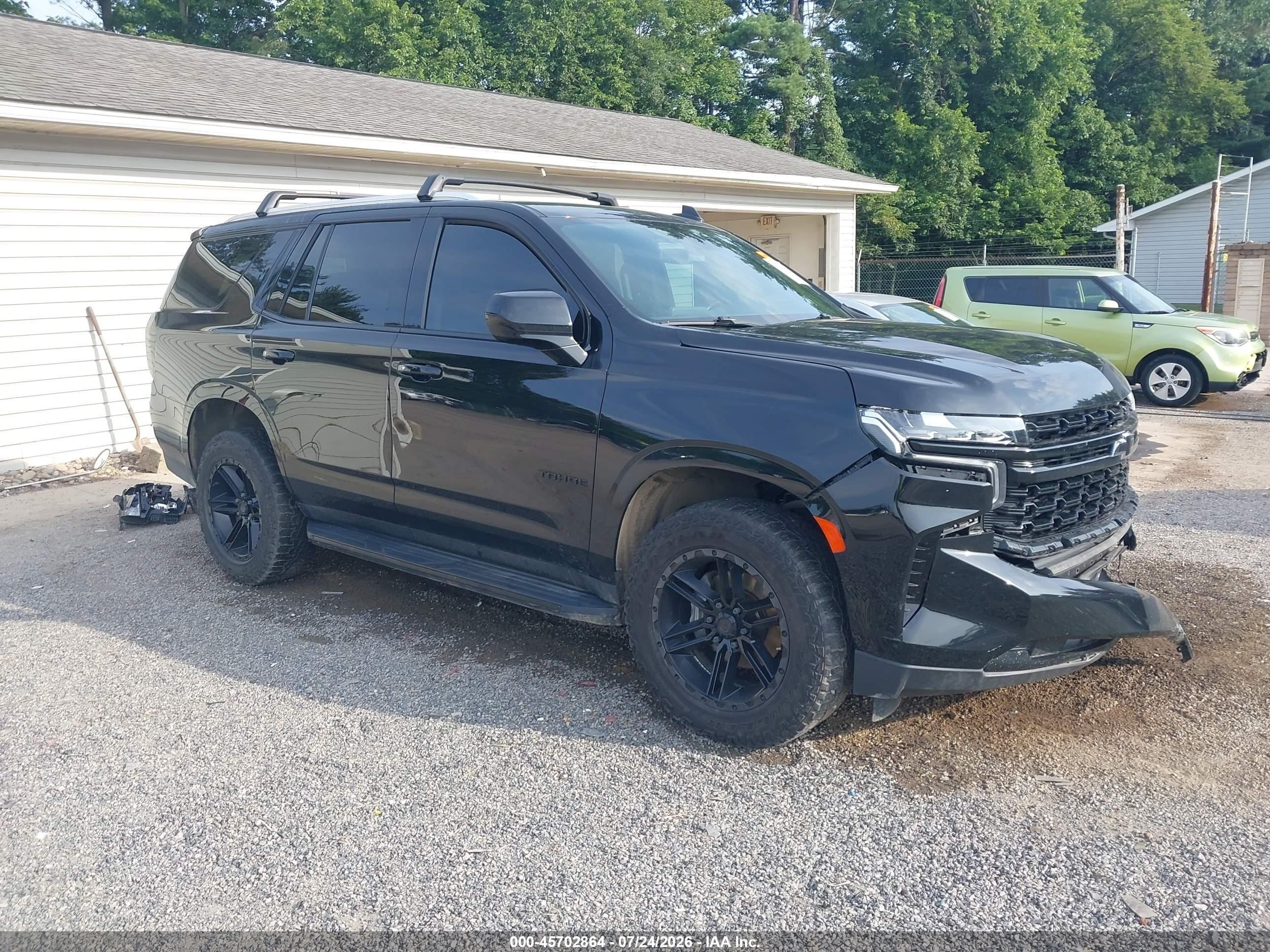 2021 Chevrolet Tahoe VIN 1GNSKMKT3MR467391 — IAAI salvage auction photo