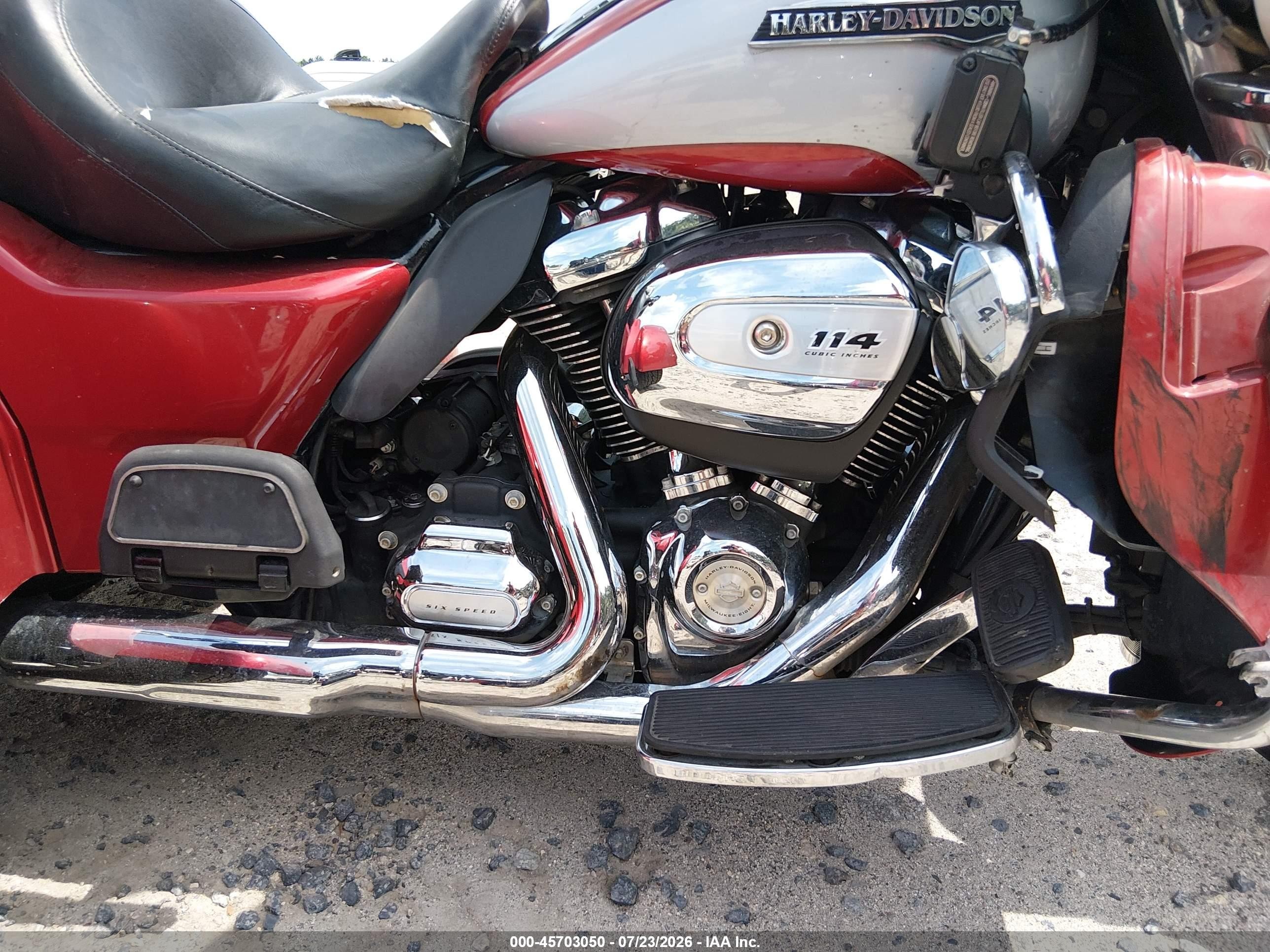 2019 Harley-davidson Tri glide ultra VIN 1HD1MAF16KB856360 IAAI salvage auction — Front End, Salvage (South Carolina), sold $8,000 on 2026-09-09 (photo 8)