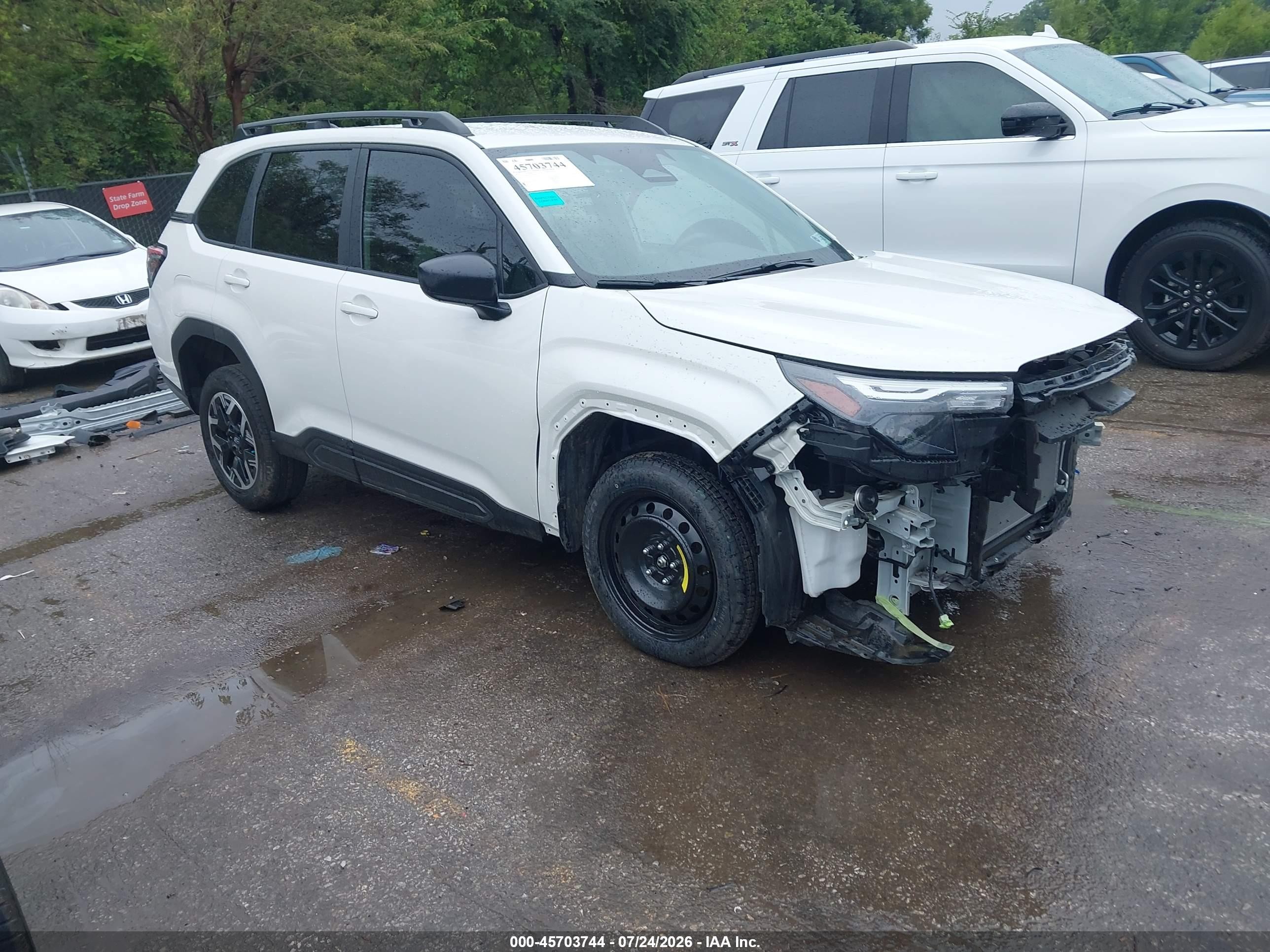 2025 Subaru Forester VIN JF2SLDACXSH556208 — IAAI salvage auction photo