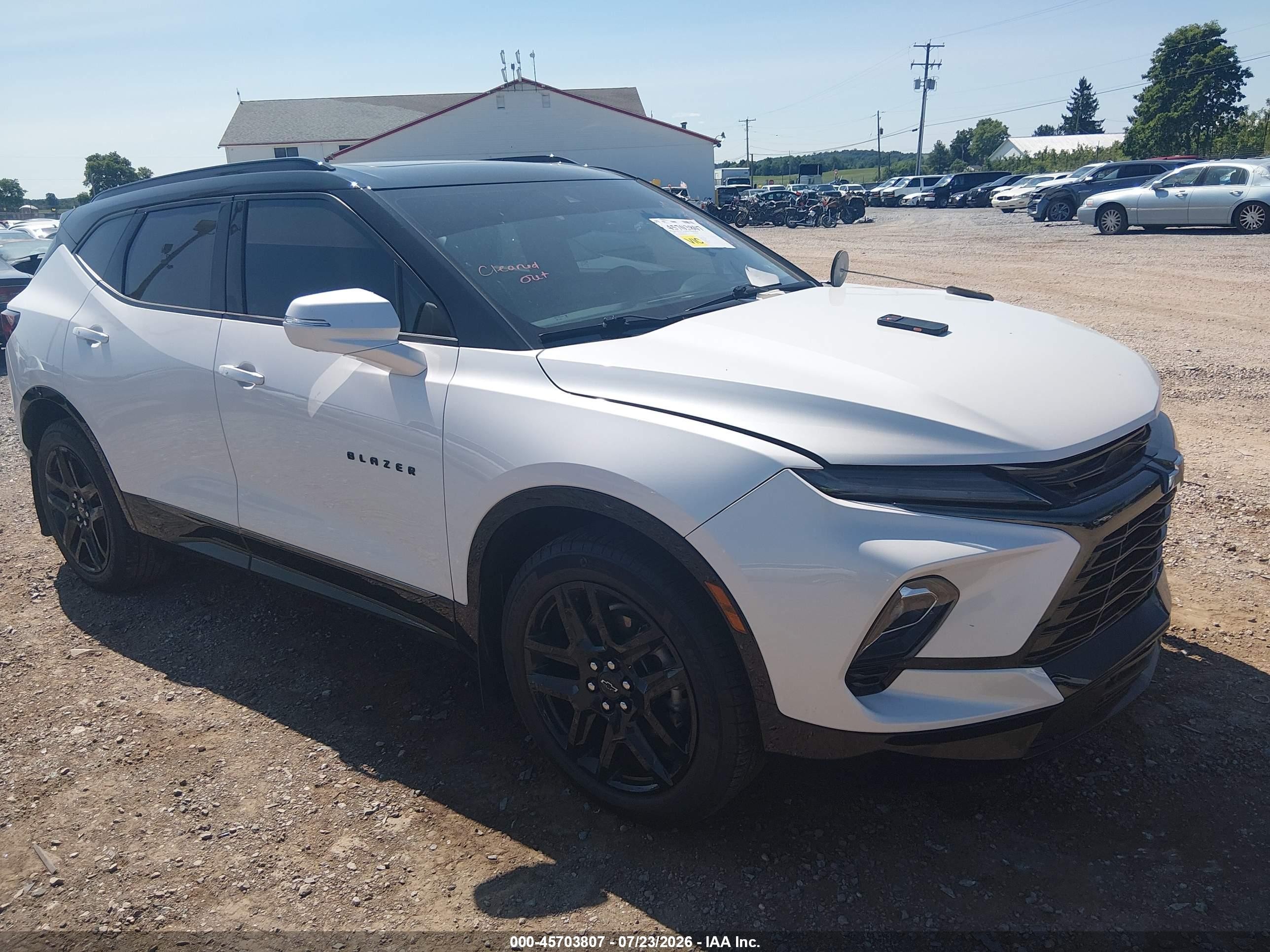 2023 Chevrolet Blazer VIN 3GNKBKRS4PS187711 — IAAI salvage auction photo