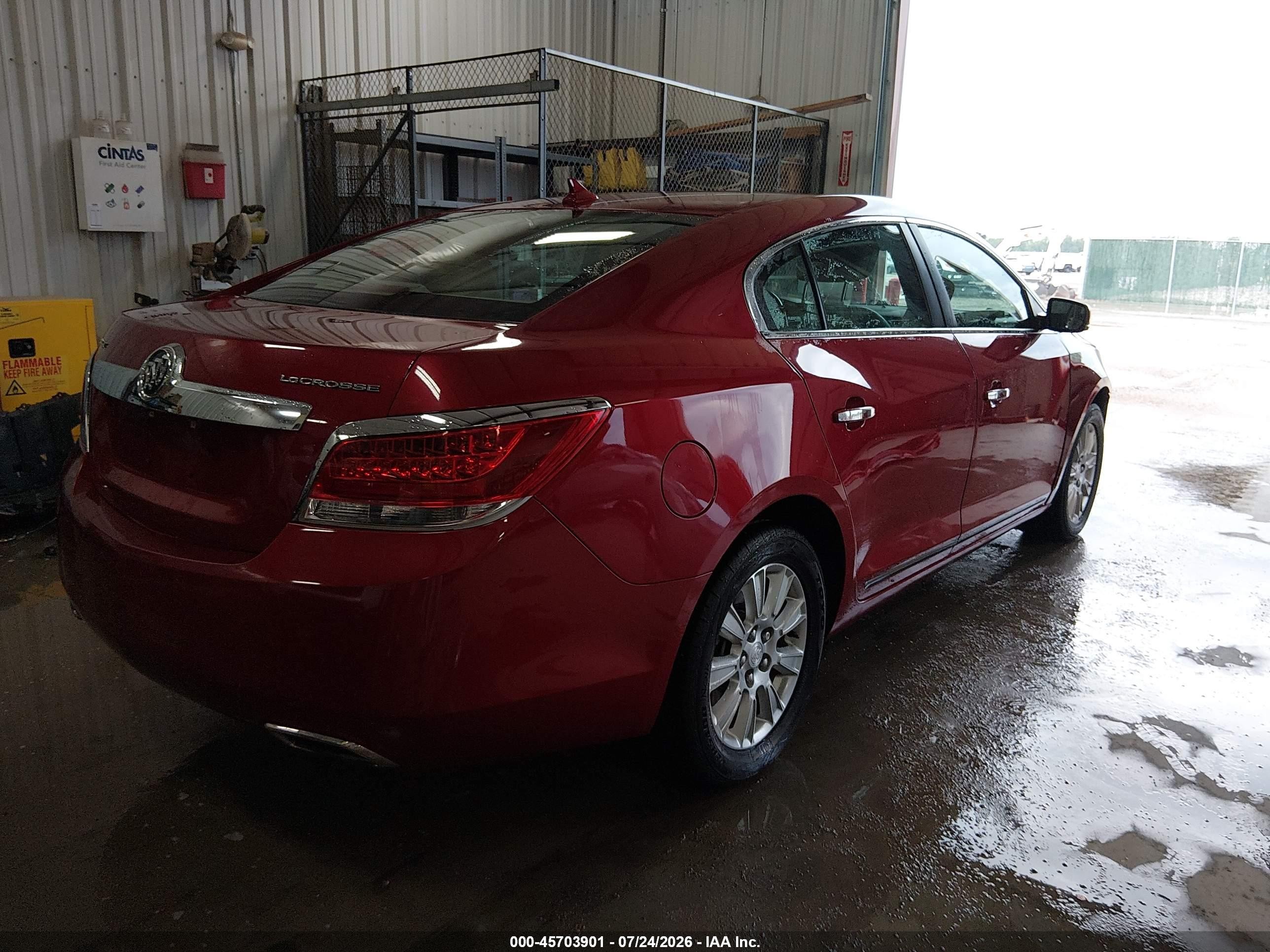 2013 Buick LaCrosse VIN 1G4GC5E34DF236641 IAAI salvage auction — Front End, Wait Title, sold $1,300 on 2026-09-21 (photo 4)