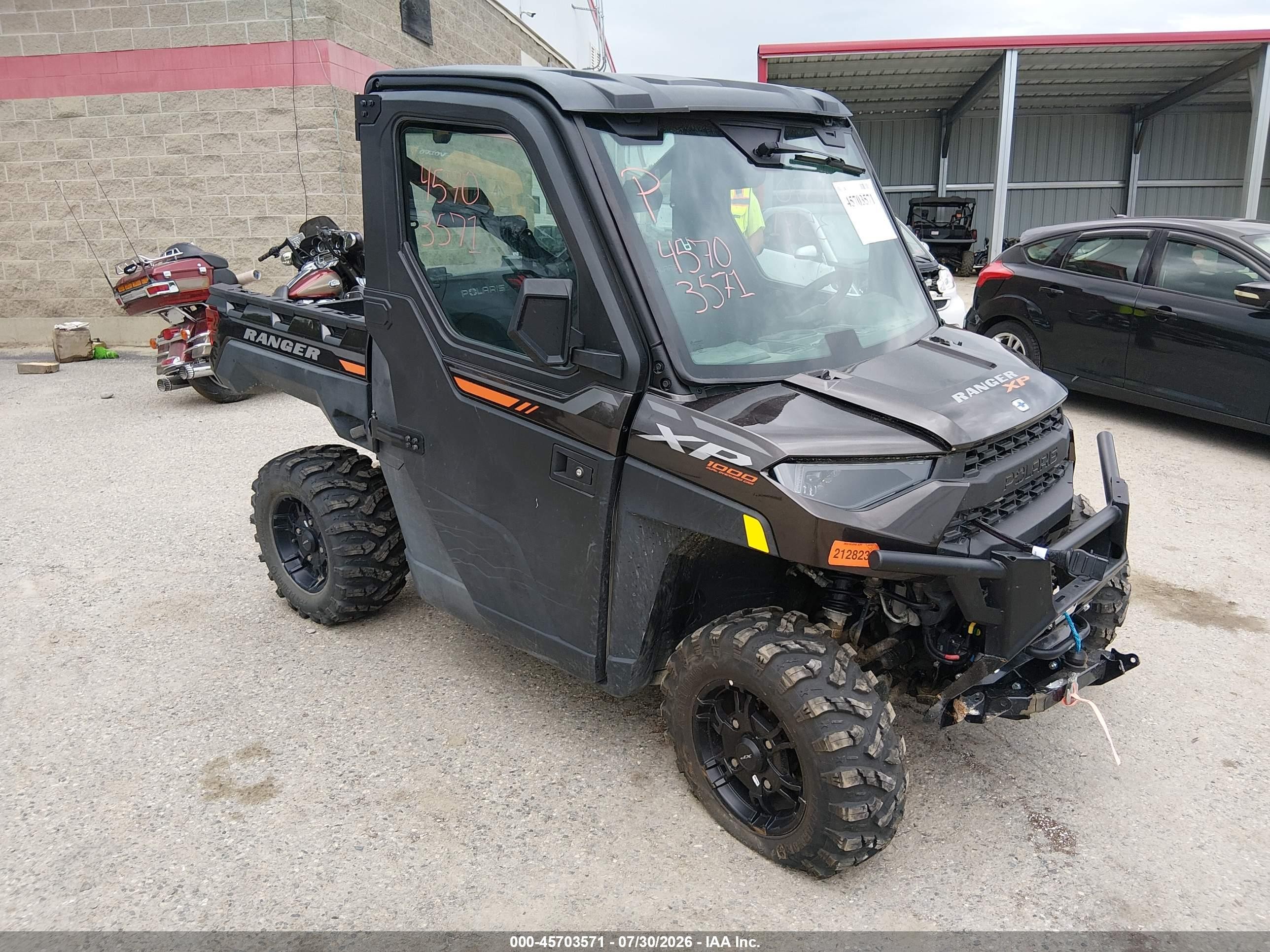 2024 Polaris Ranger VIN 4XARRU99XR8090902 — IAAI salvage auction photo